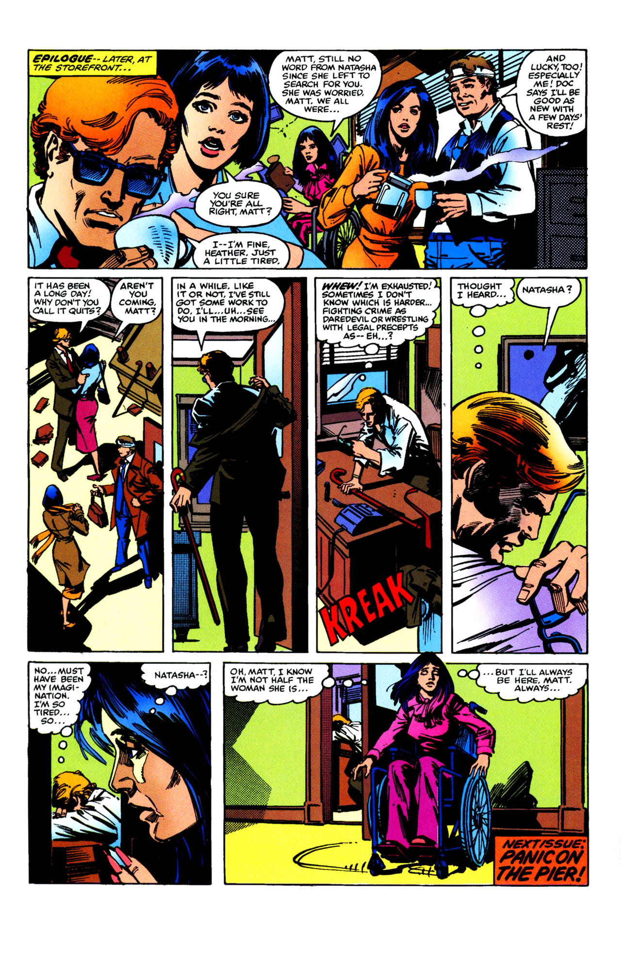 Read online Daredevil Visionaries: Frank Miller comic -  Issue # TPB 1 - 21