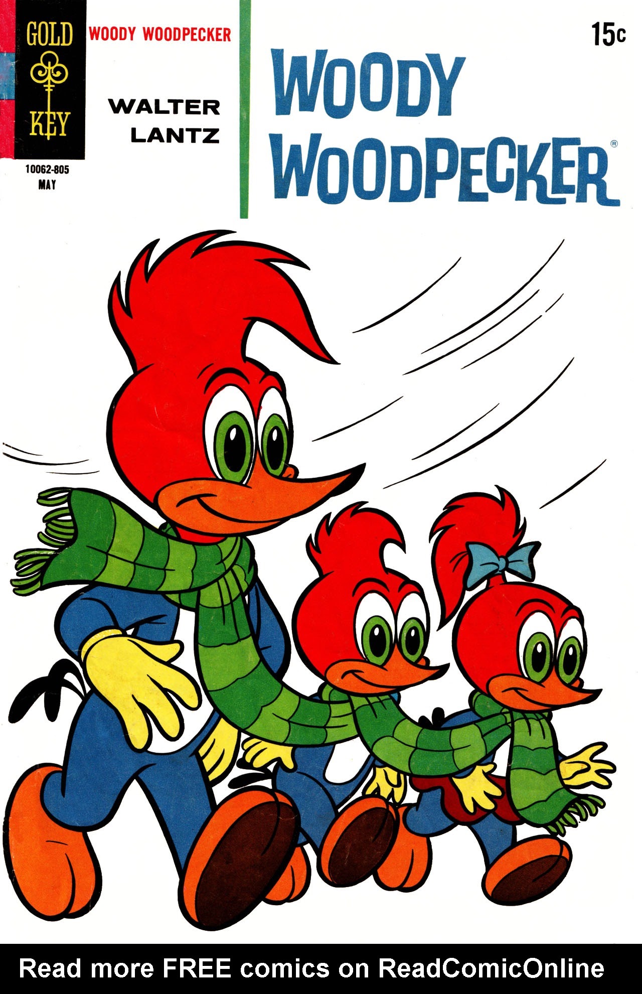 Read online Walter Lantz Woody Woodpecker (1962) comic -  Issue #101 - 1