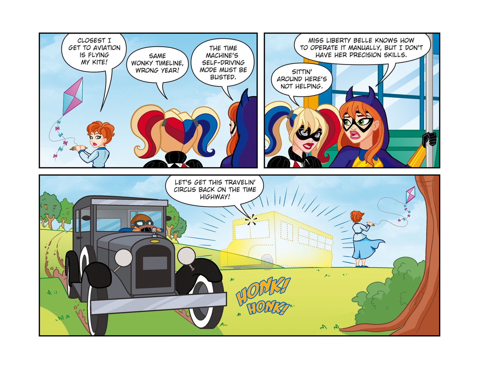 Read online DC Super Hero Girls: Past Times at Super Hero High comic -  Issue #8 - 5