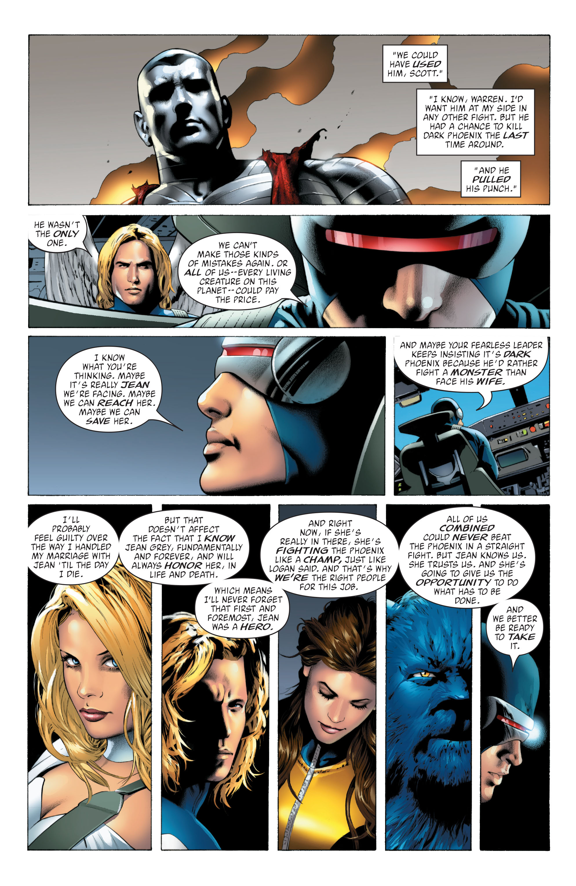 Read online X-Men: Phoenix - Endsong comic -  Issue #3 - 9