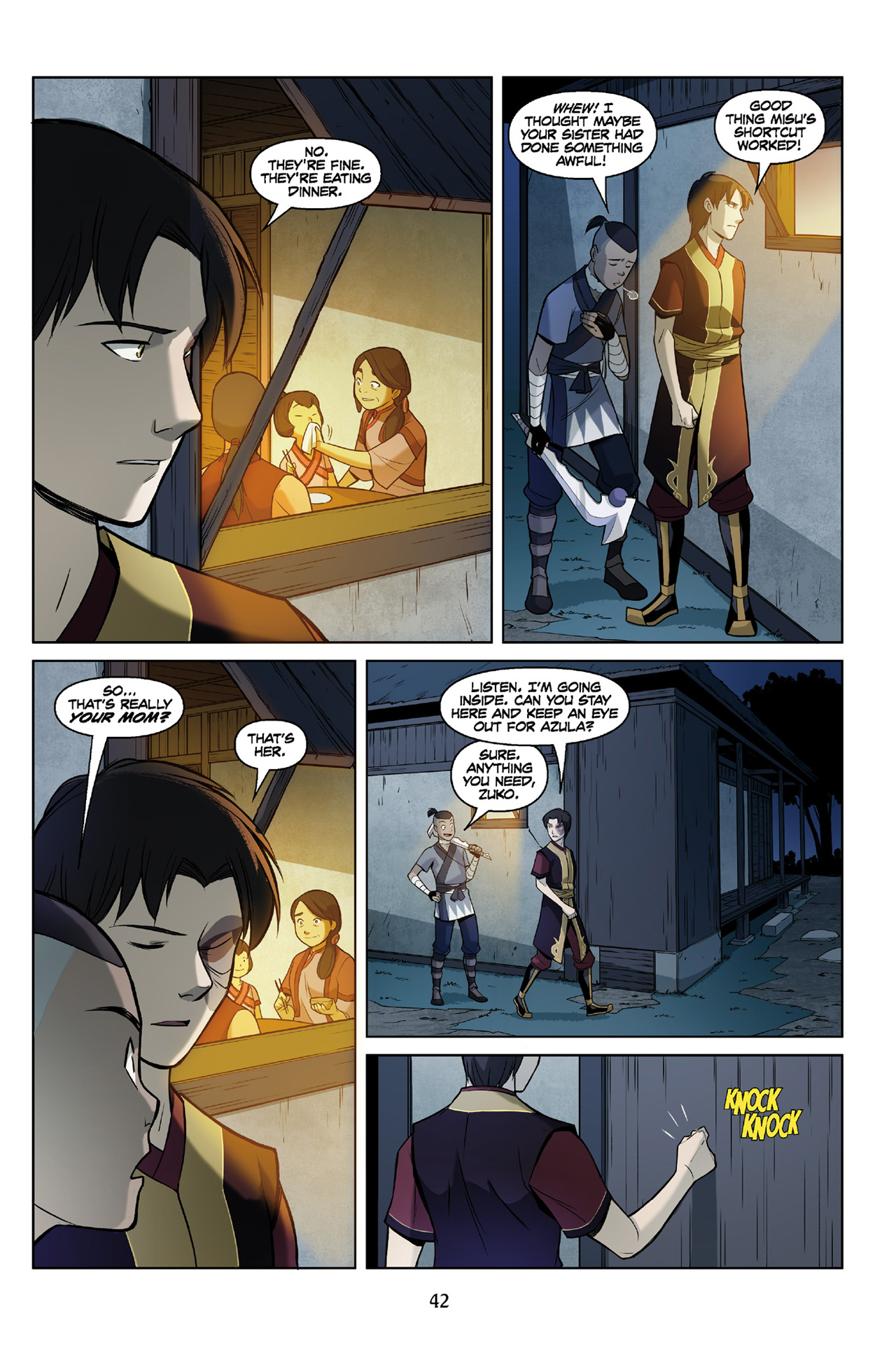 Read online Nickelodeon Avatar: The Last Airbender - The Search comic -  Issue # Part 3 - 43