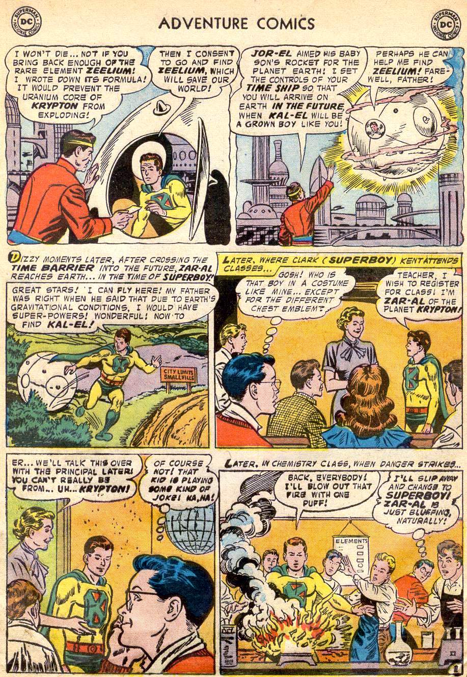Read online Adventure Comics (1938) comic -  Issue #242 - 5