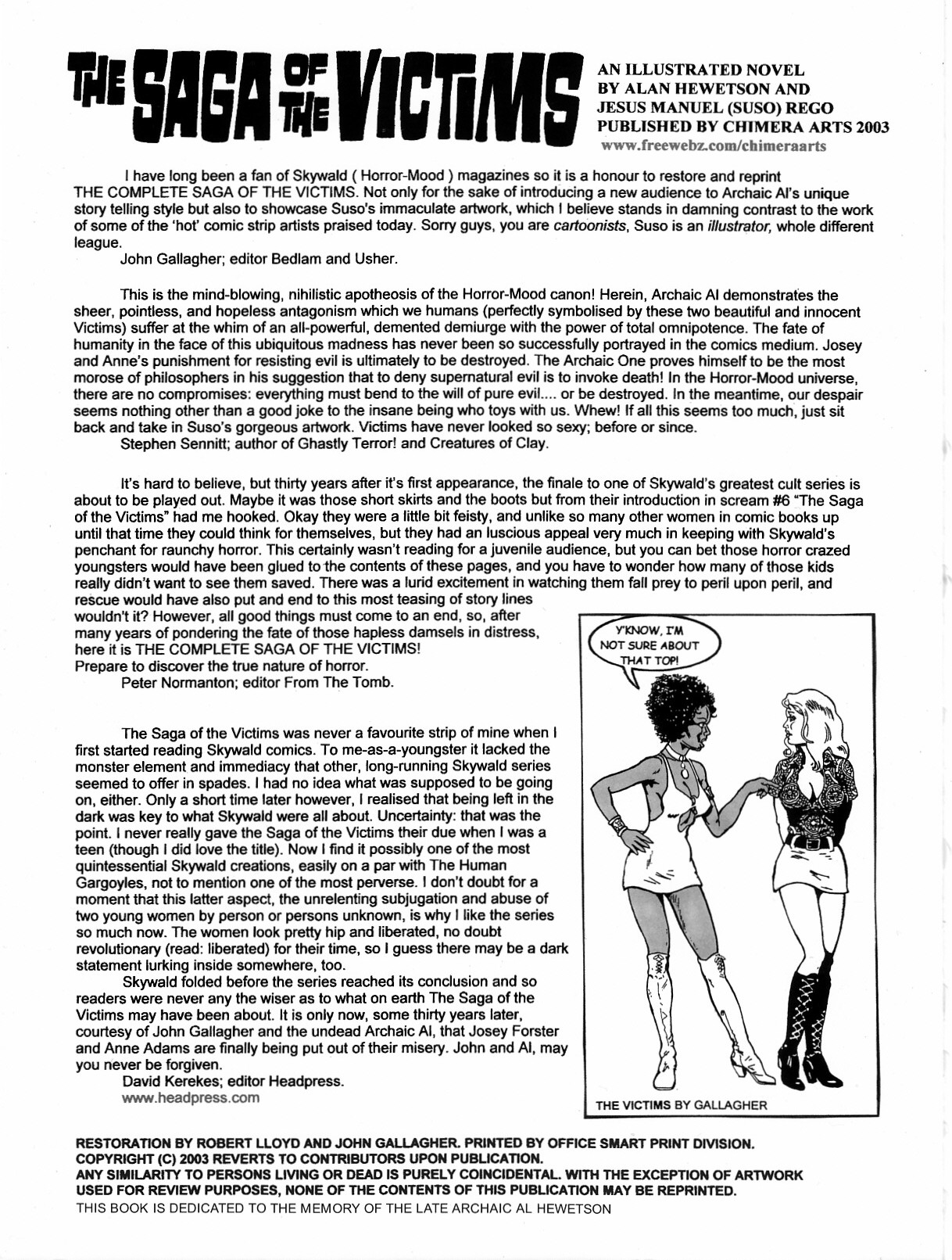 Read online The Complete Saga of the Victims comic -  Issue # TPB - 2