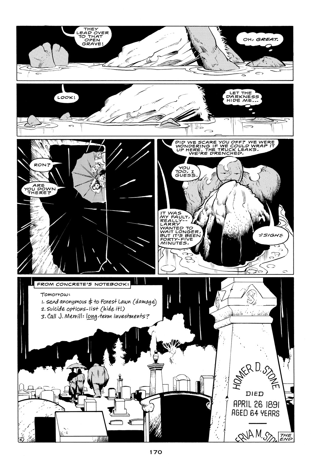 Read online Concrete (2005) comic -  Issue # TPB 2 - 169