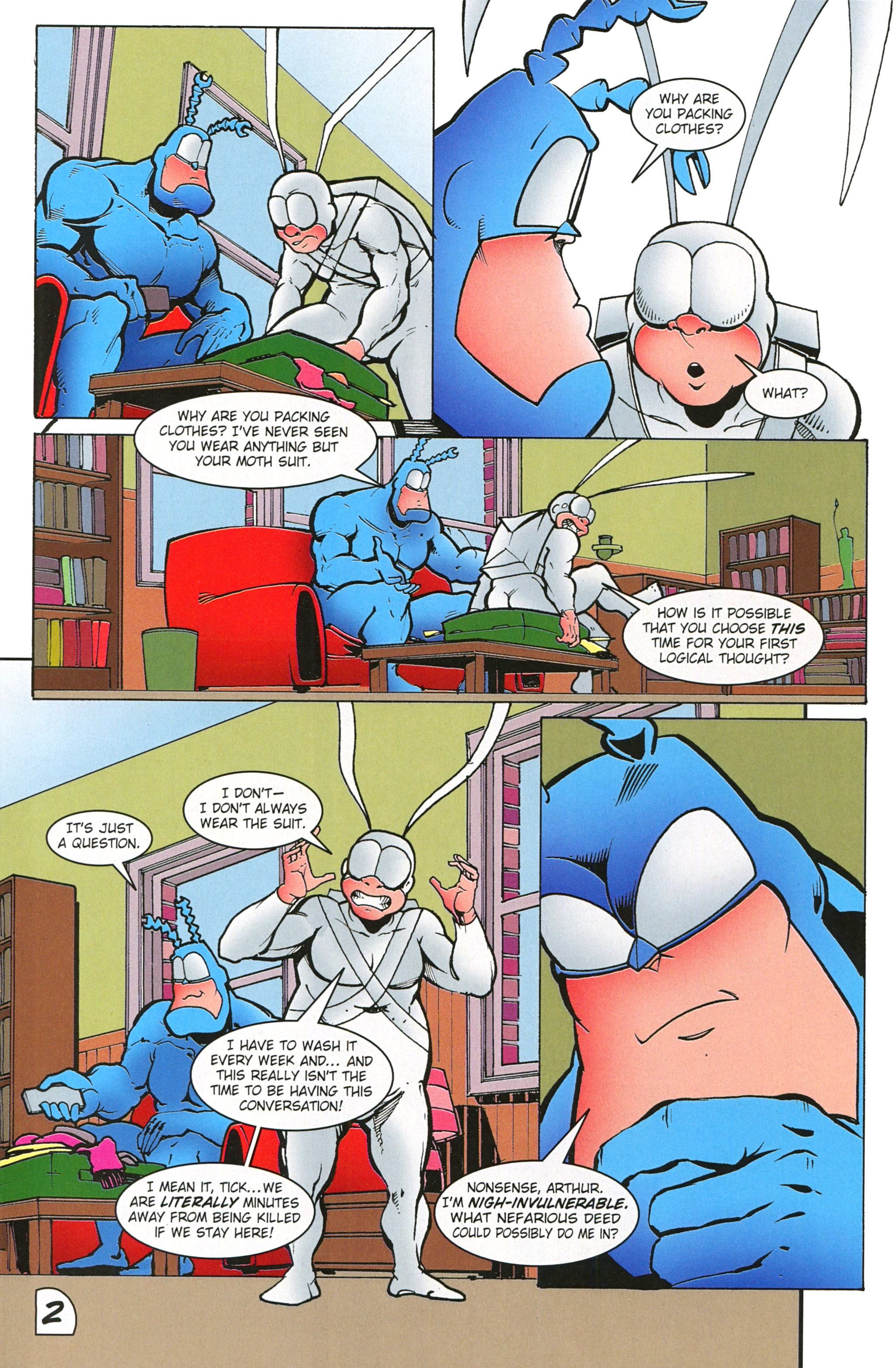 Read online Free Comic Book Day 2015 comic -  Issue # The Tick - 4