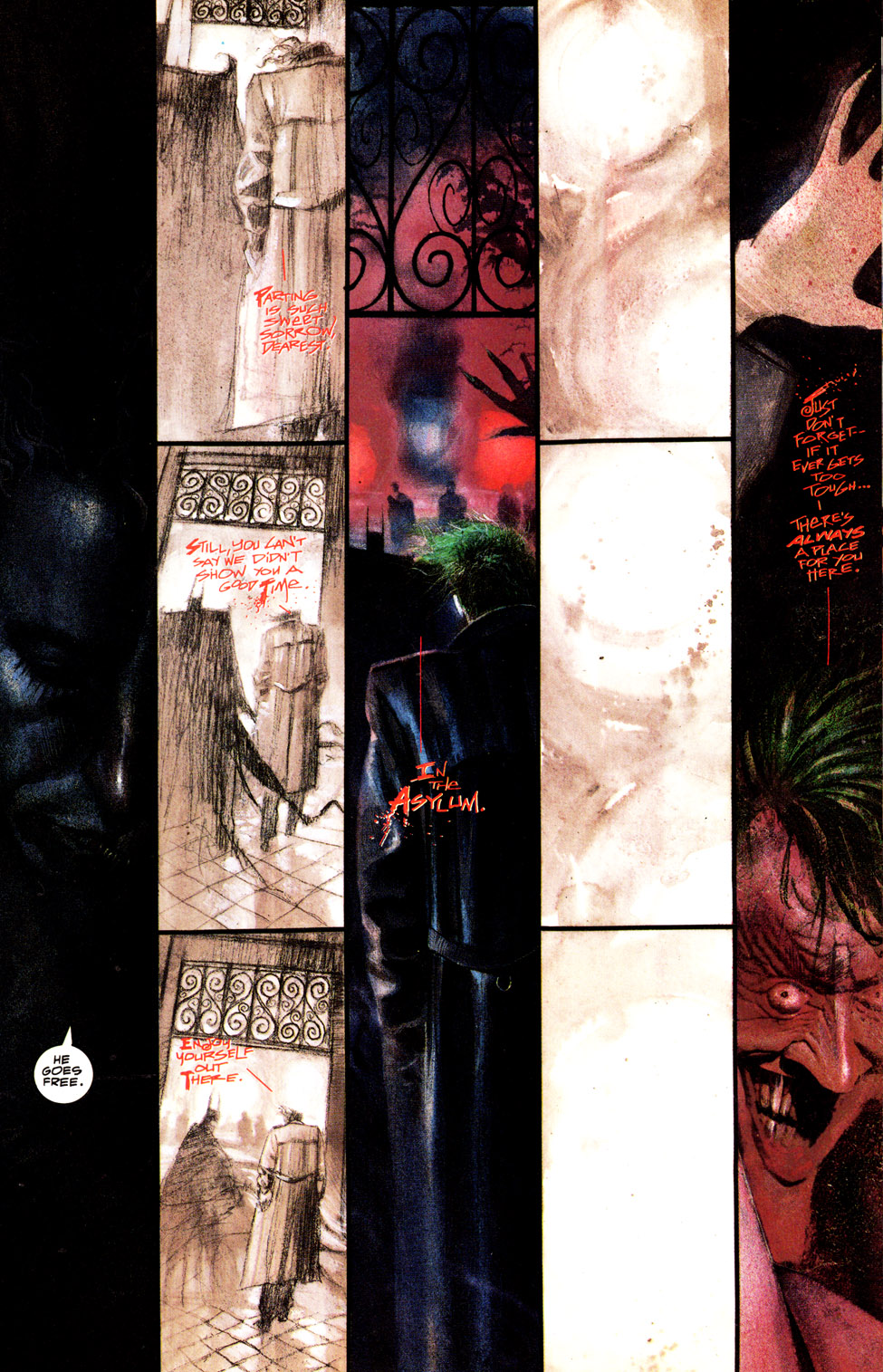 Read online Batman: Arkham Asylum (1989) comic -  Issue # Full - 106