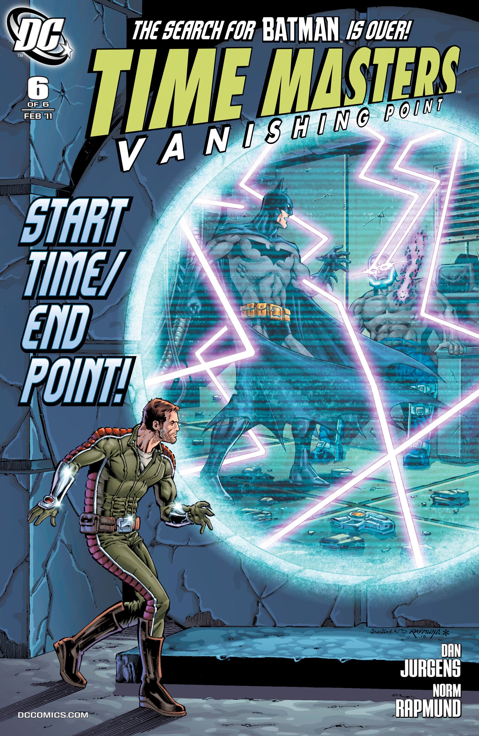 Read online Time Masters: Vanishing Point comic -  Issue #6 - 1