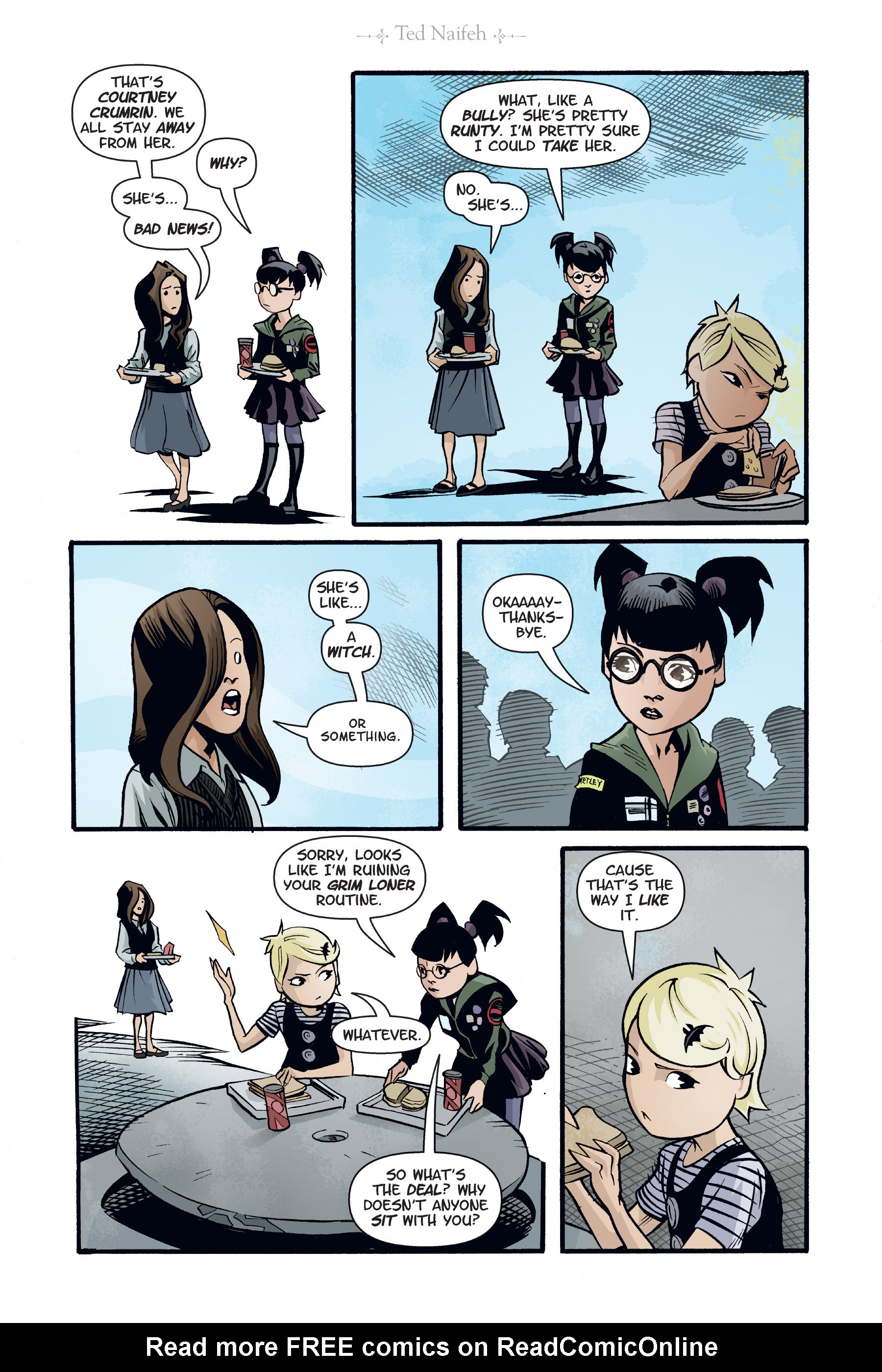 Read online Courtney Crumrin comic -  Issue # _TPB 5 - 12