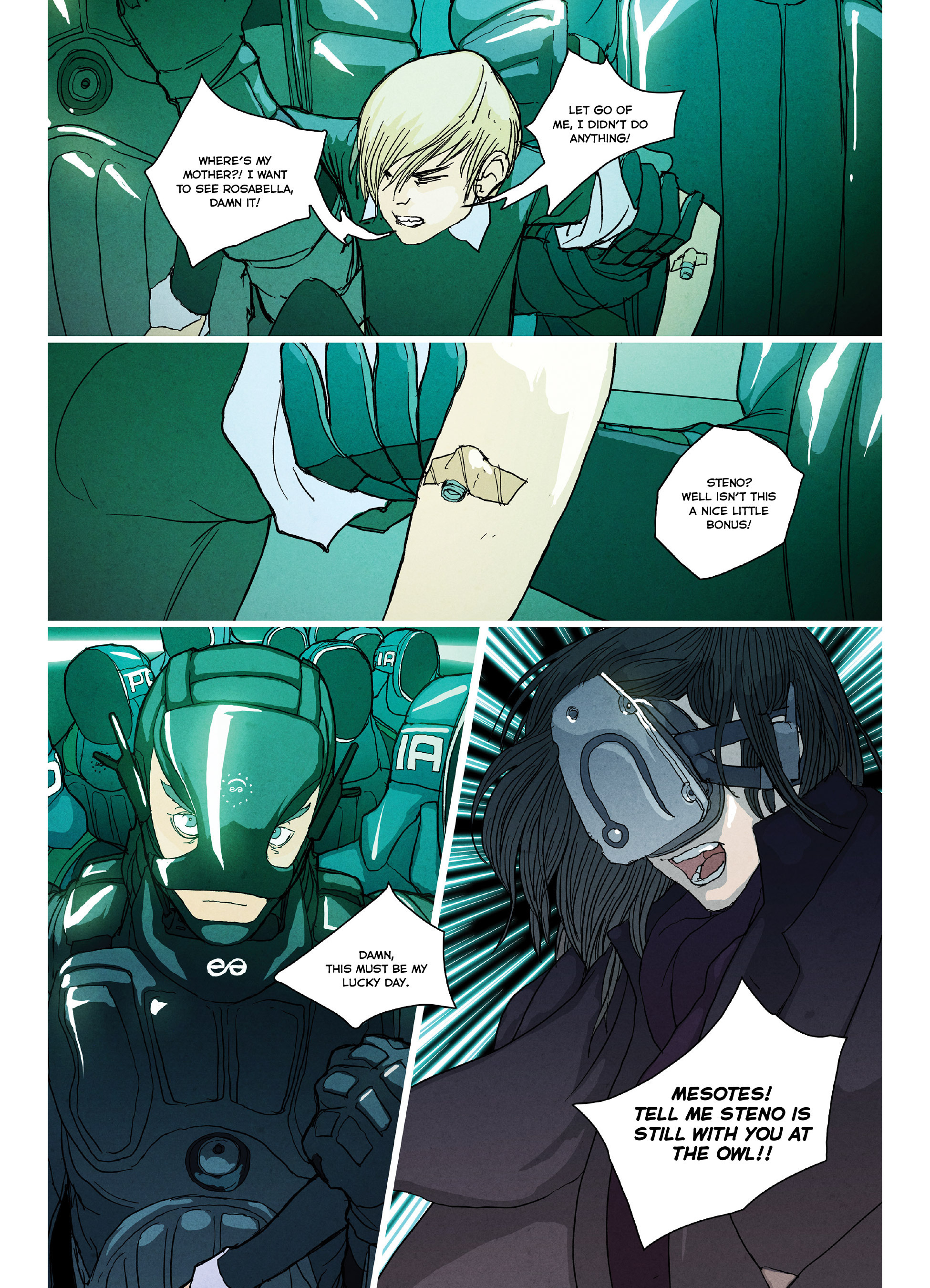 Read online Golem comic -  Issue #5 - 14