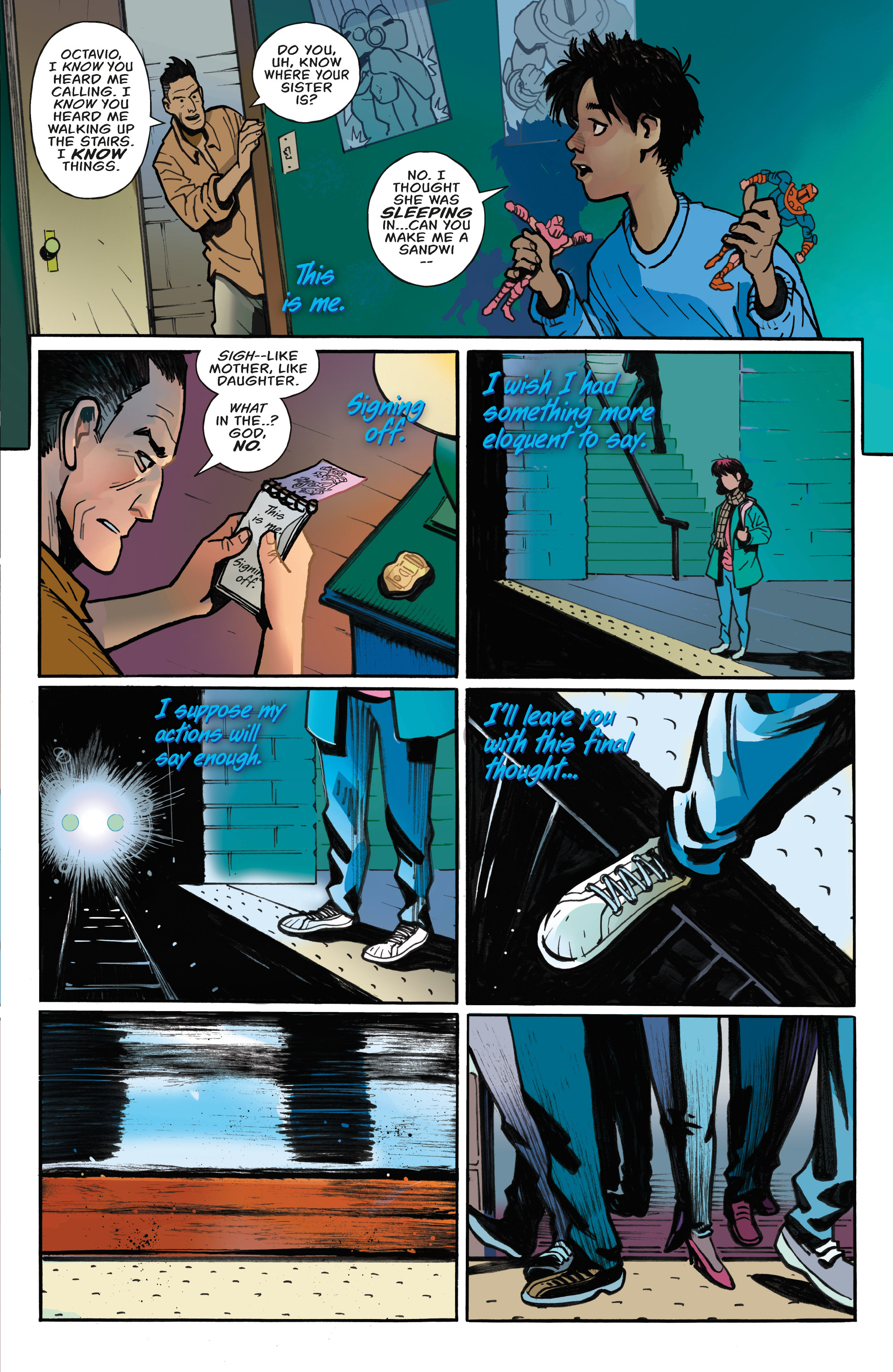Read online Last Stop On the Red Line comic -  Issue #4 - 19