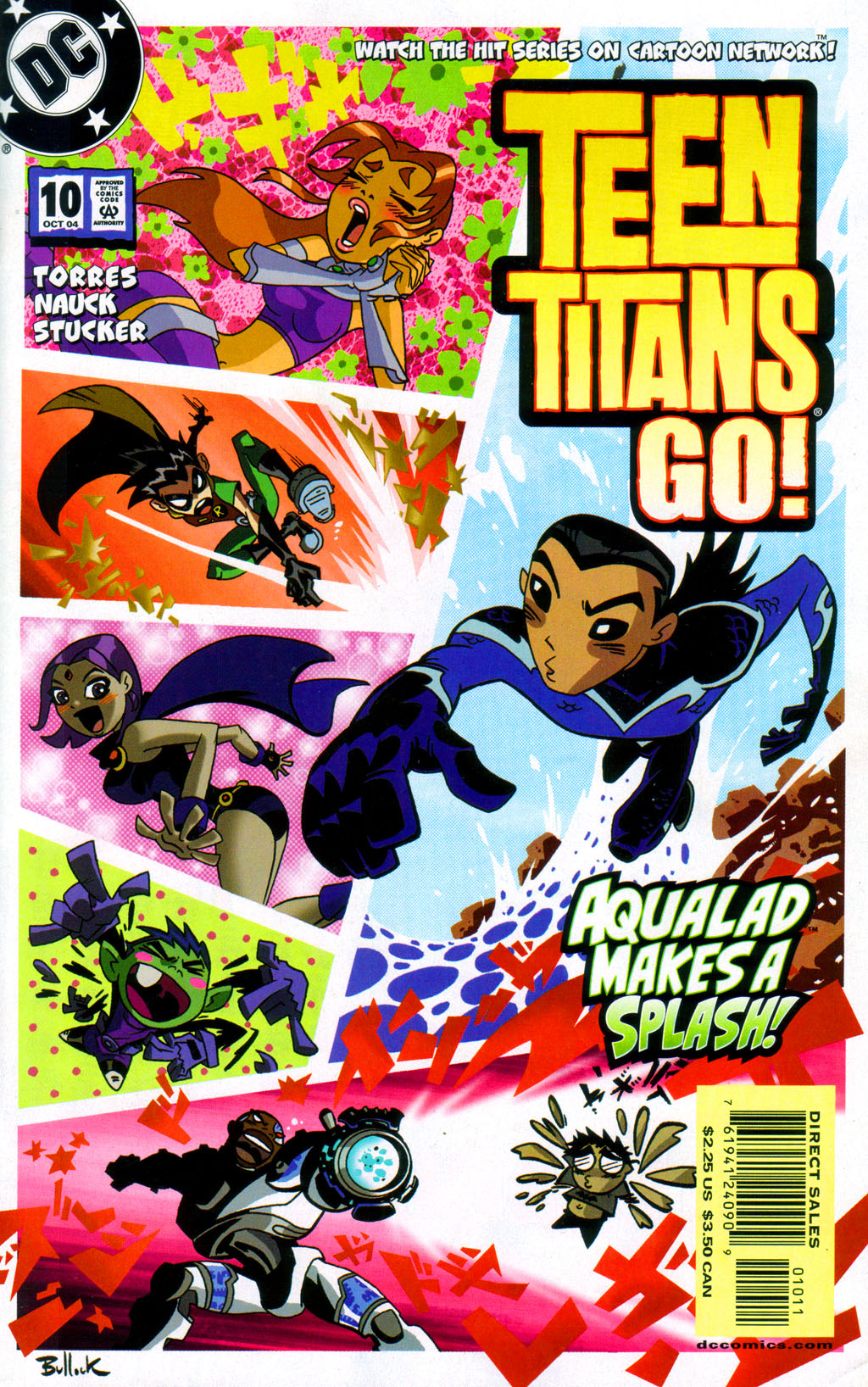 Read online Teen Titans Go! (2003) comic -  Issue #10 - 1
