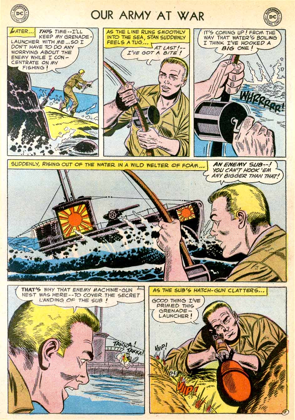 Read online Our Army at War (1952) comic -  Issue #53 - 21