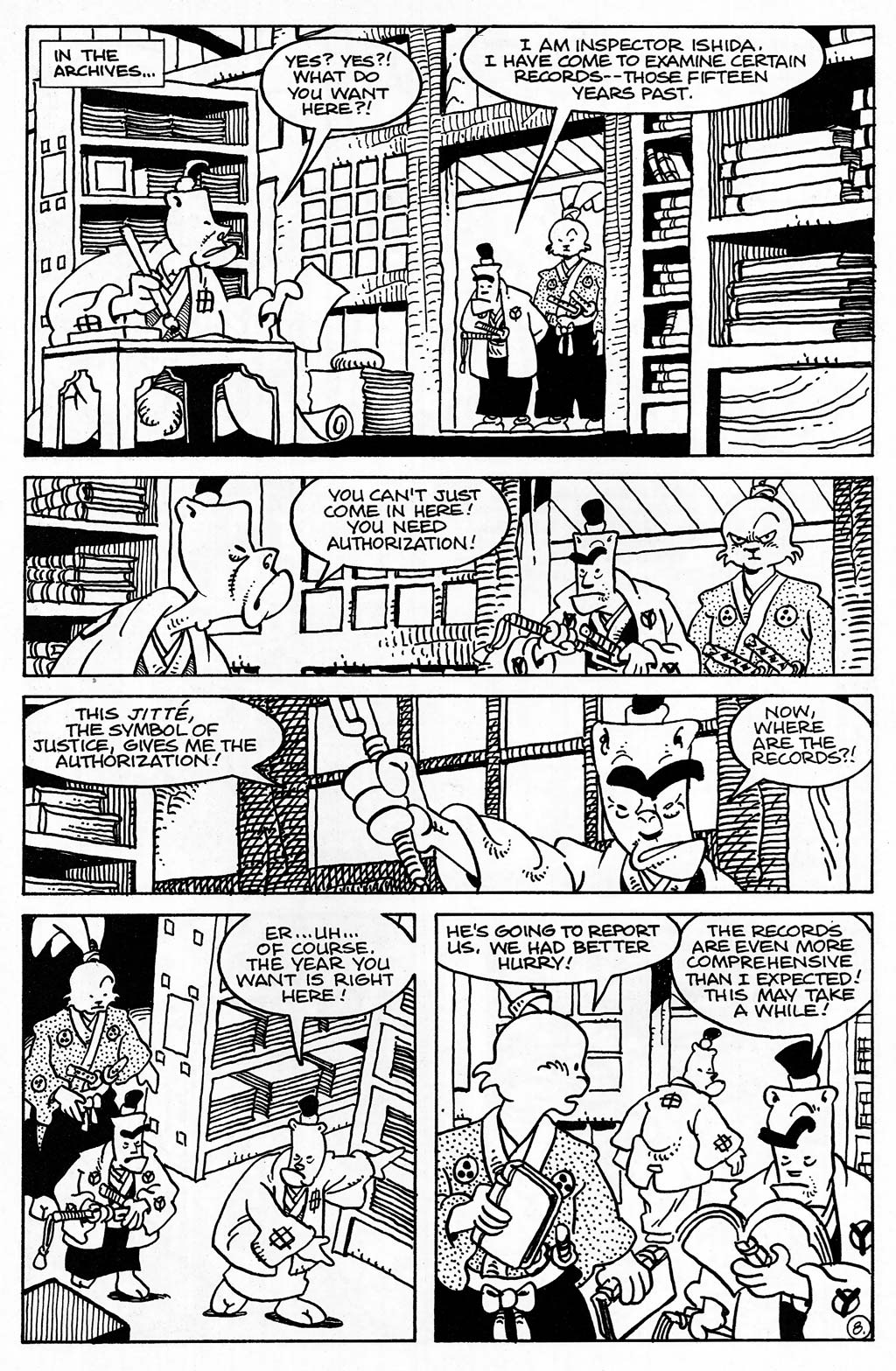 Read online Usagi Yojimbo (1996) comic -  Issue #27 - 10