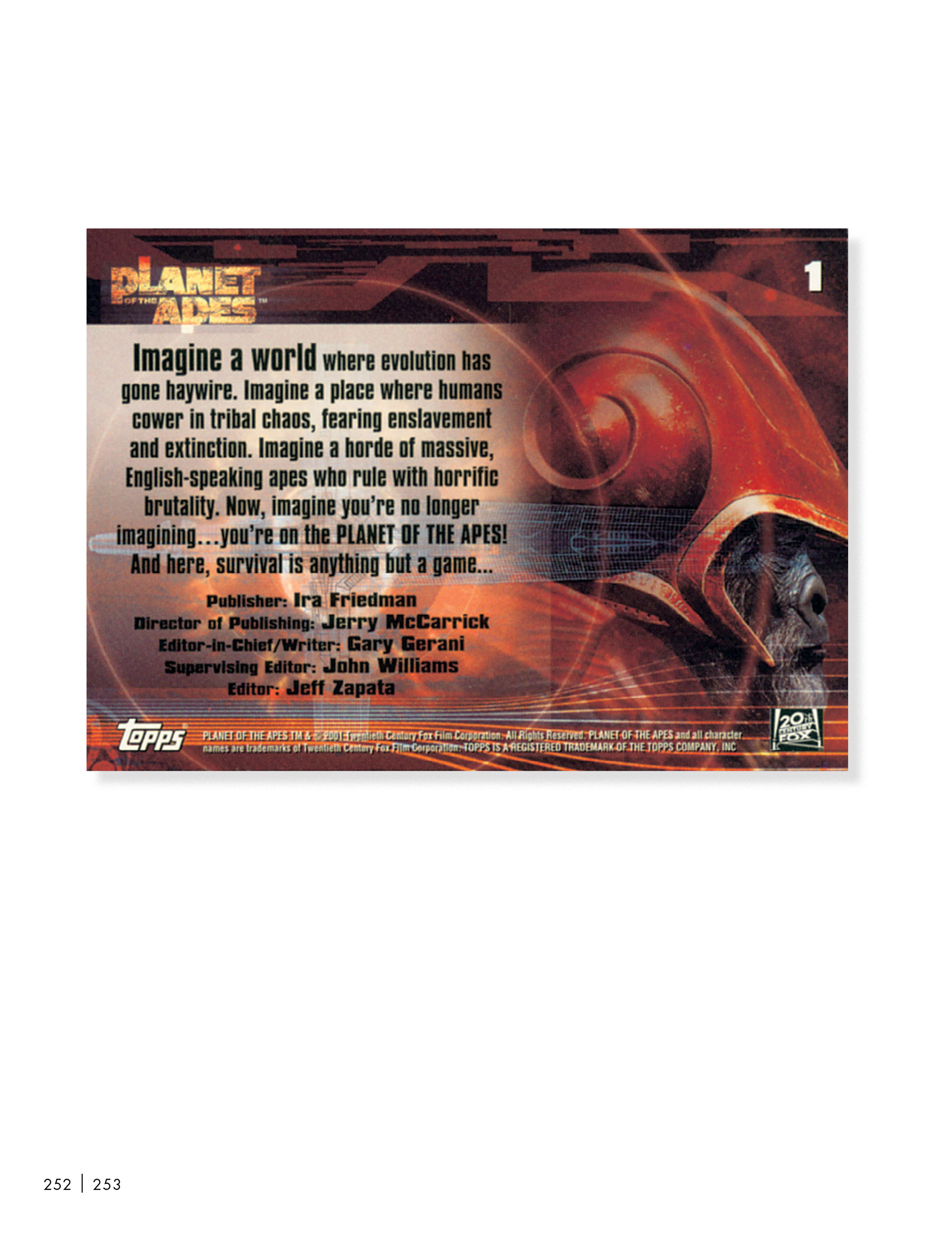 Read online Planet of the Apes: The Original Topps Trading Card Series comic -  Issue # TPB (Part 3) - 57