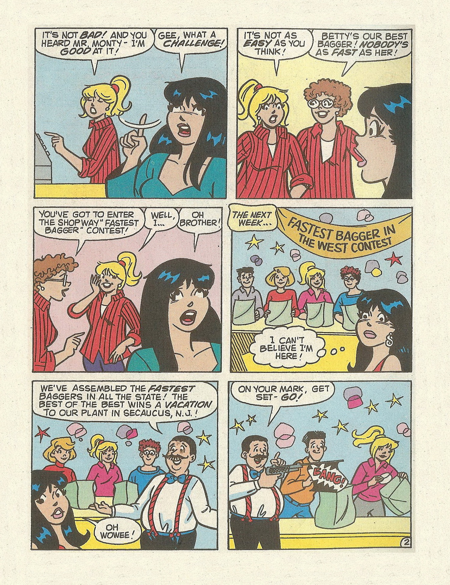 Read online Betty and Veronica Digest Magazine comic -  Issue #72 - 4