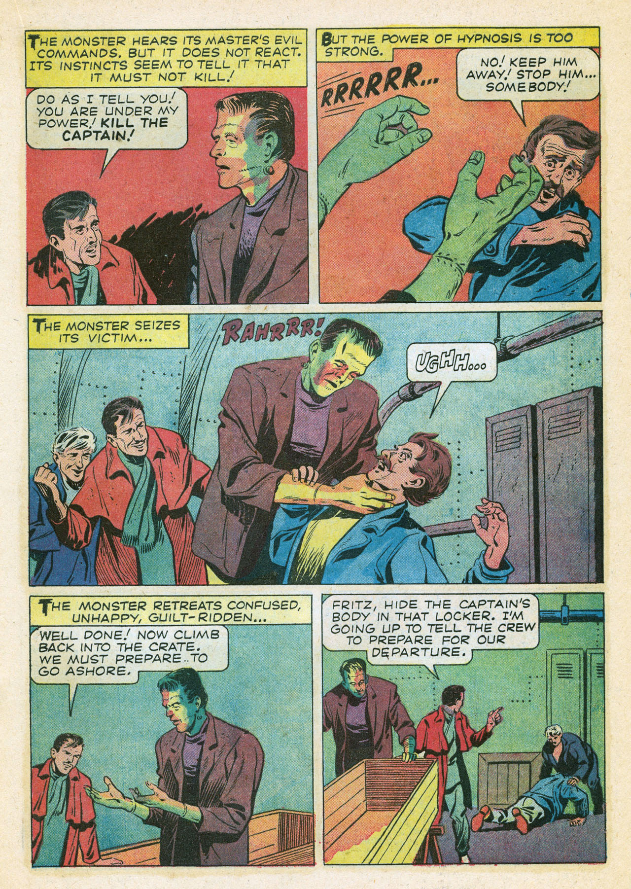 Read online Frankenstein (1964) comic -  Issue #1 - 19