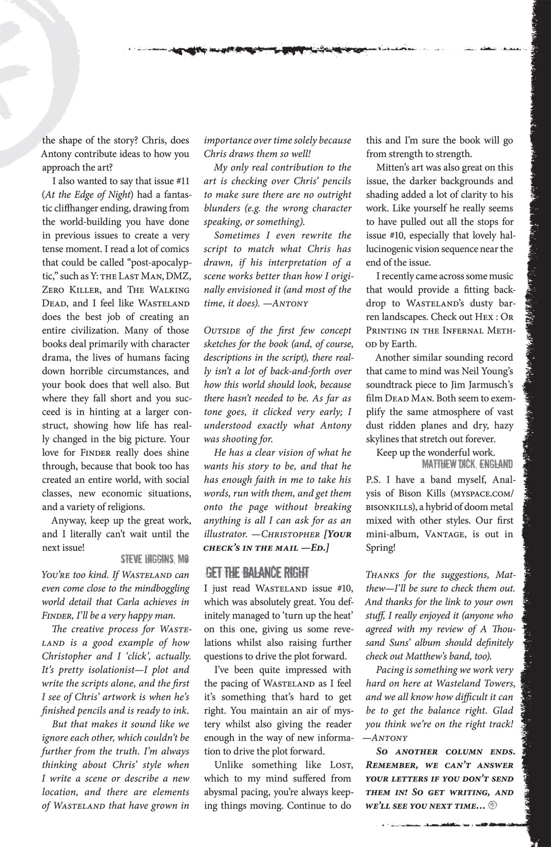 Read online Wasteland (2006) comic -  Issue #14 - 27