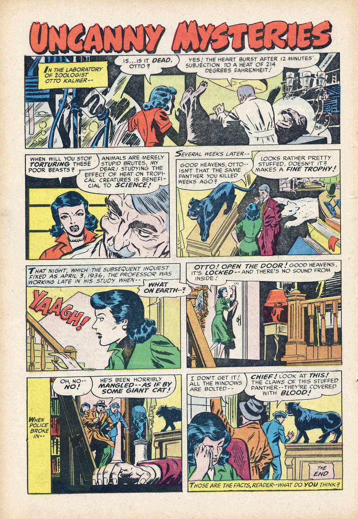 Read online Adventures Into The Unknown comic -  Issue #59 - 20
