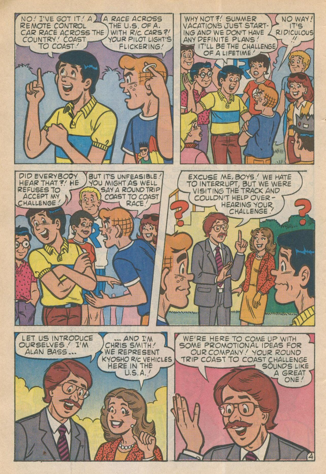 Read online Archie's R/C Racers comic -  Issue #1 - 6