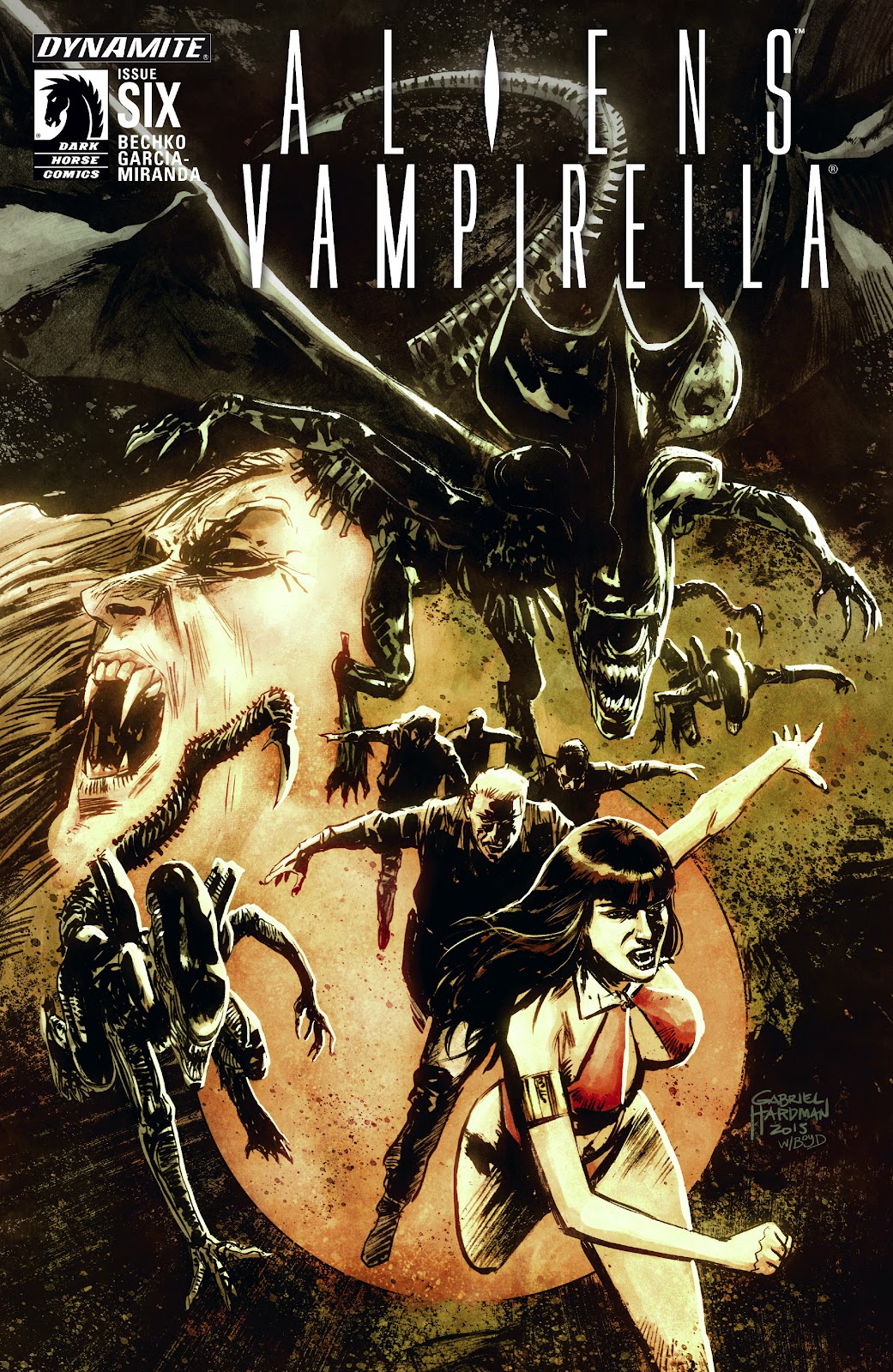 Aliens/Vampirella issue 6 - Page 1