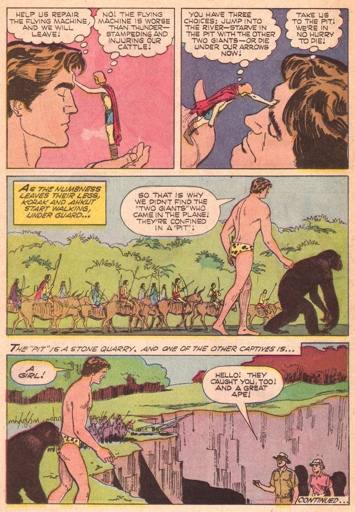 Read online Korak, Son of Tarzan (1964) comic -  Issue #28 - 16