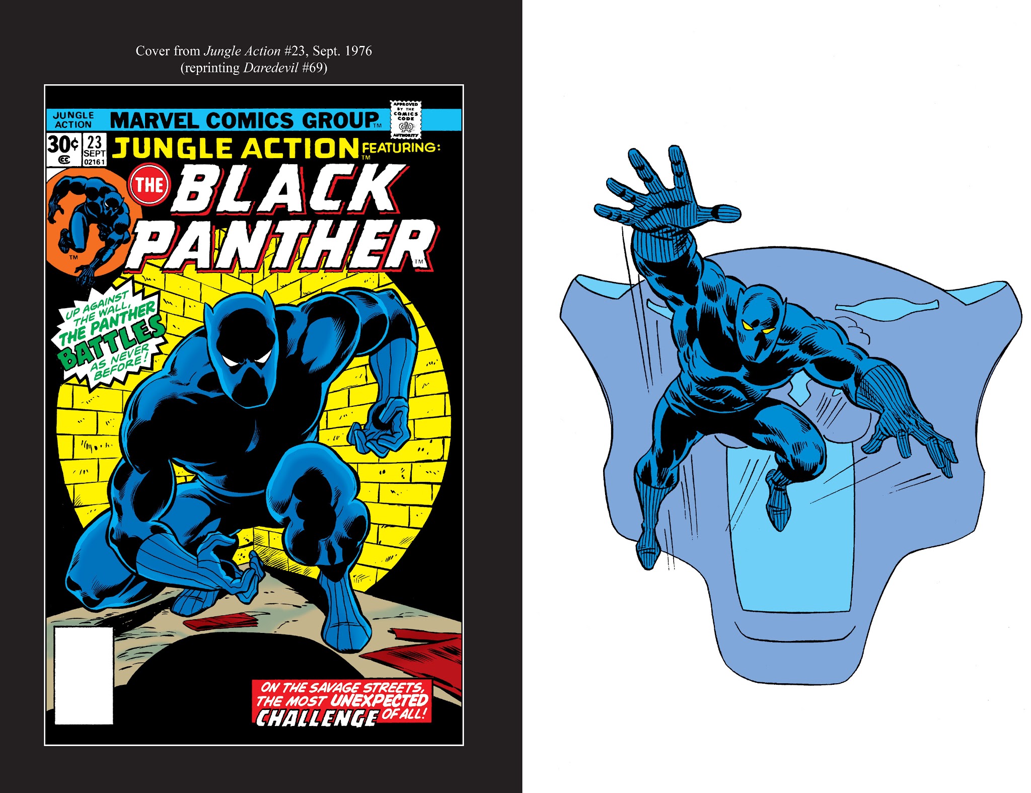 Read online Marvel Masterworks: The Black Panther comic -  Issue # TPB 1 - 296