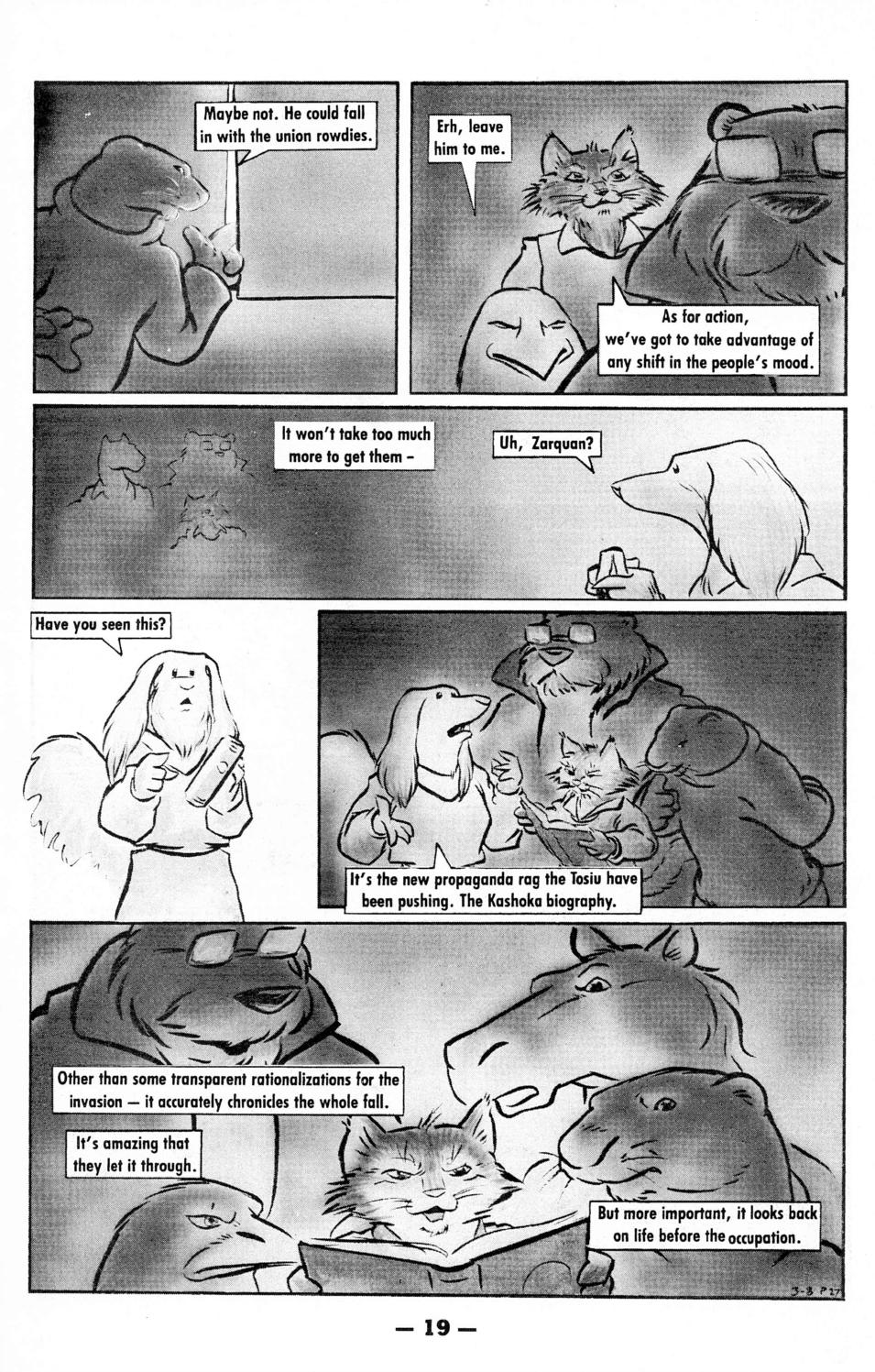Read online Critters comic -  Issue #3 - 21