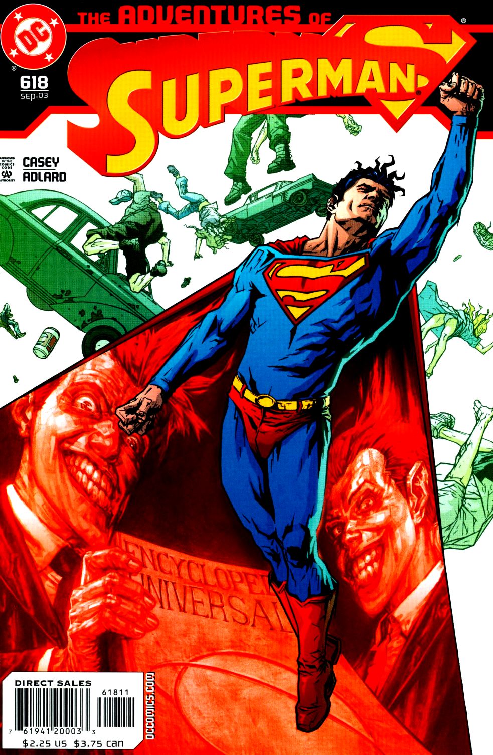 Read online Adventures of Superman (1987) comic -  Issue #618 - 1
