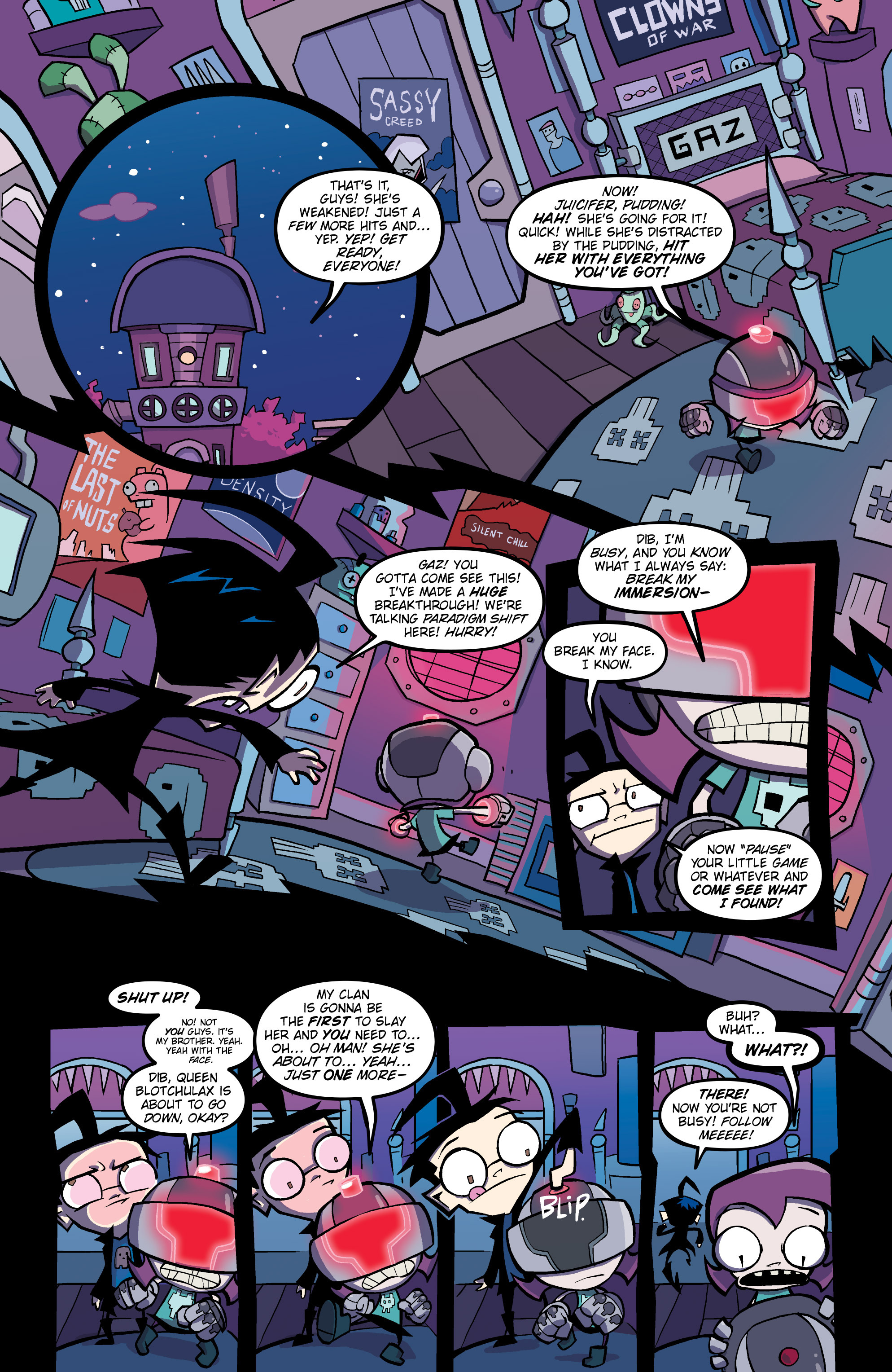 Read online Invader Zim comic -  Issue # _TPB 1 - 112