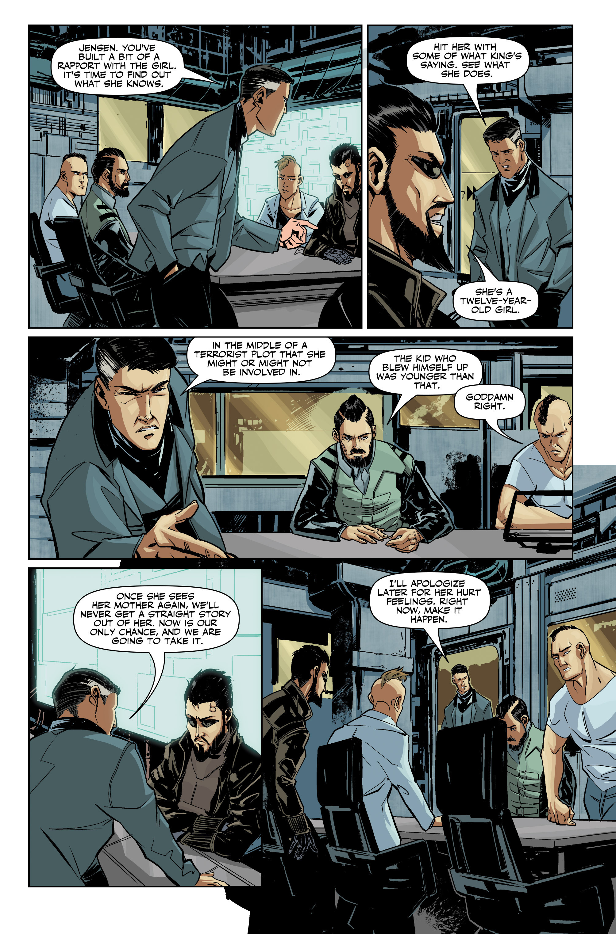Read online Deus Ex: Children's Crusade comic -  Issue #3 - 13