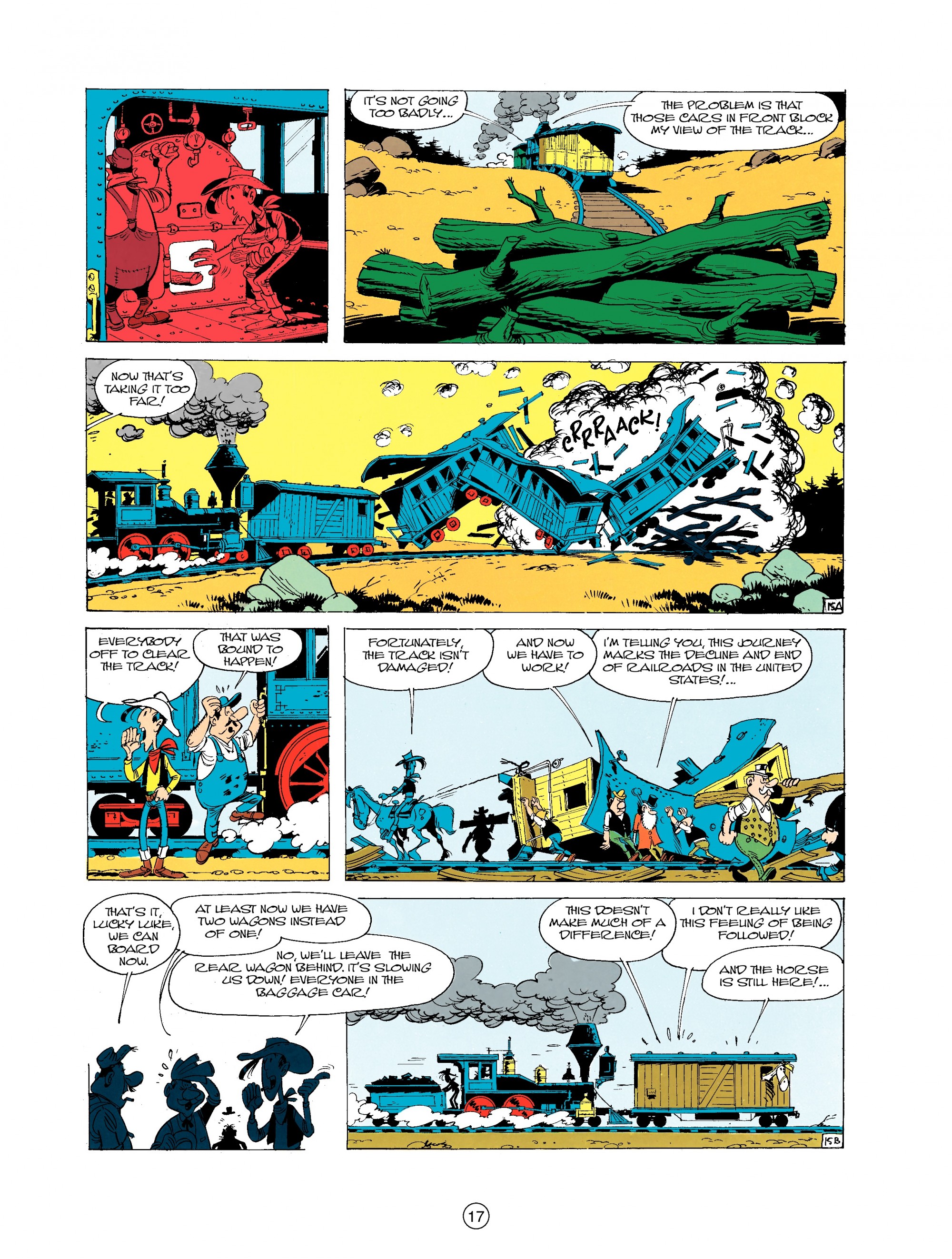 Read online A Lucky Luke Adventure comic -  Issue #16 - 17