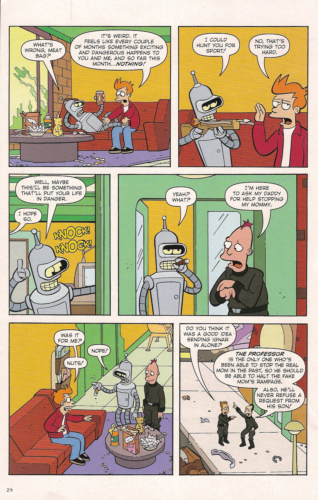 Read online Futurama Comics comic -  Issue #50a - 19