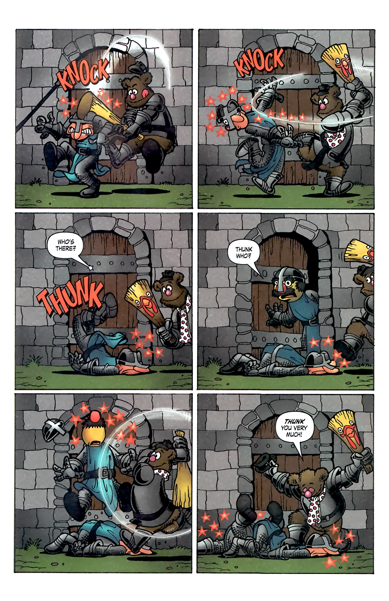 Read online Muppet King Arthur comic -  Issue #3 - 20