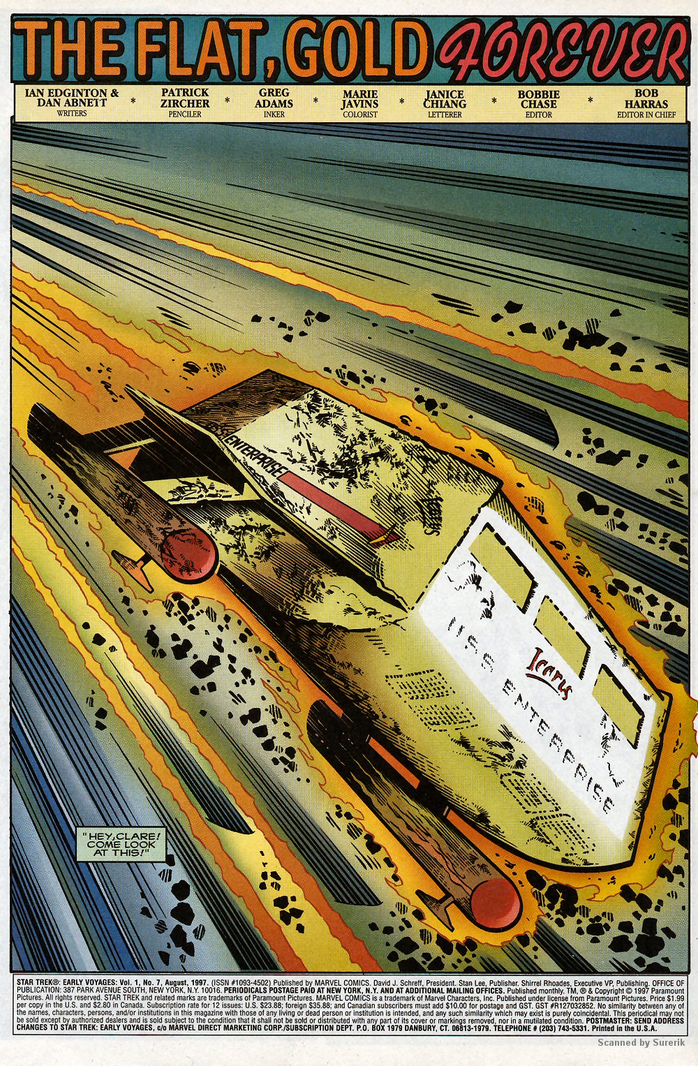 Read online Star Trek: Early Voyages comic -  Issue #7 - 4