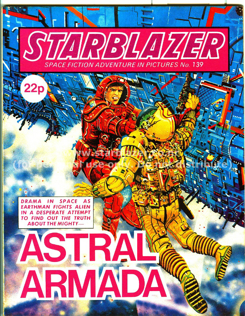 Read online Starblazer comic -  Issue #139 - 1