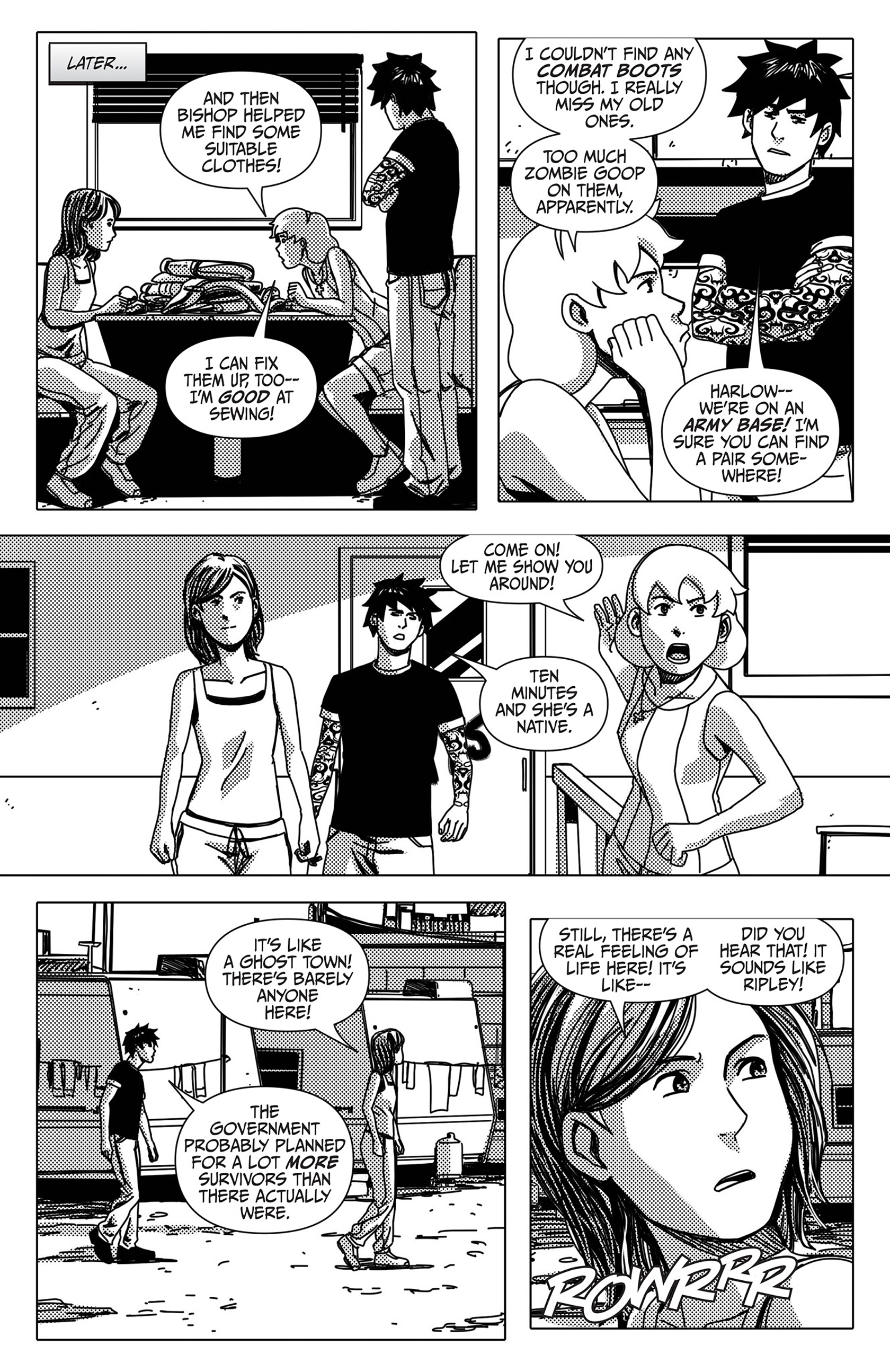 Read online Amanda Hocking's The Hollows: A Hollowland Graphic Novel comic -  Issue #9 - 12