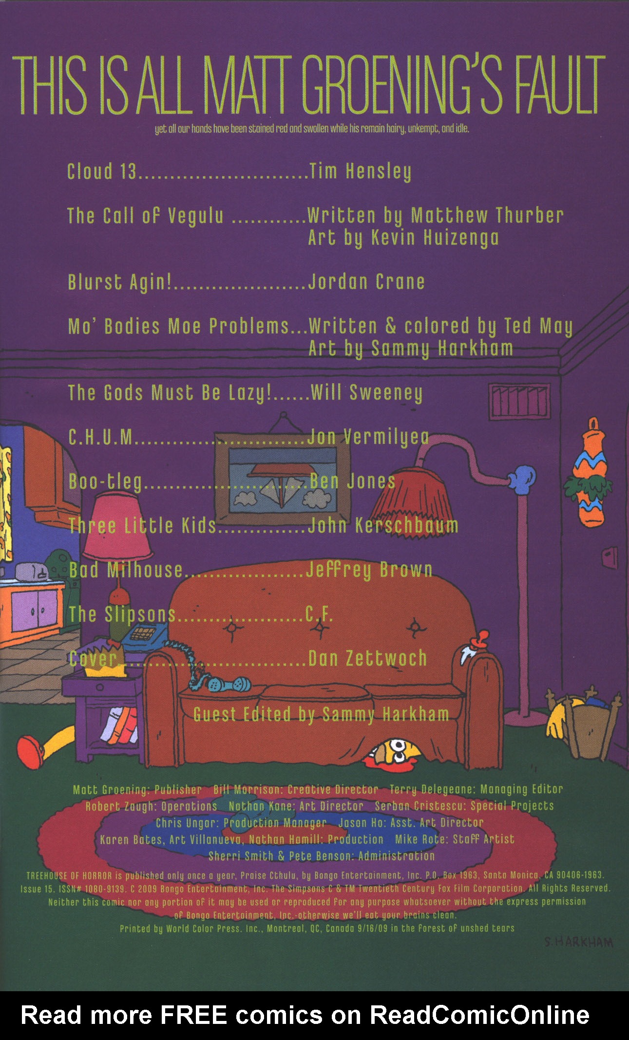 Read online Treehouse of Horror comic -  Issue #15 - 4
