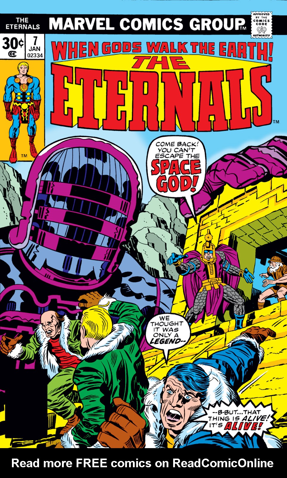 Read online The Eternals comic -  Issue #7 - 1