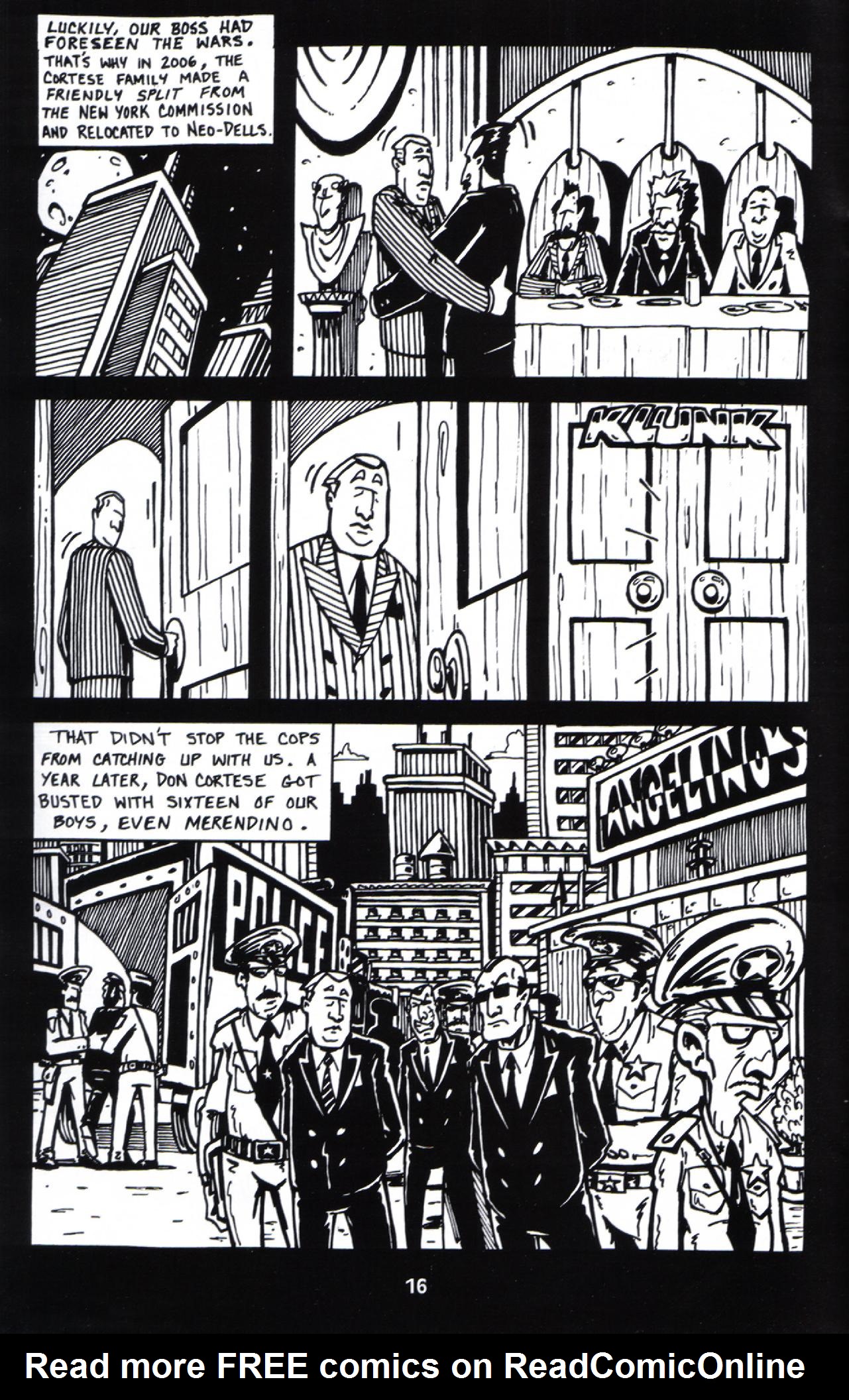 Read online La Cosa Nostroid comic -  Issue #7 - 17