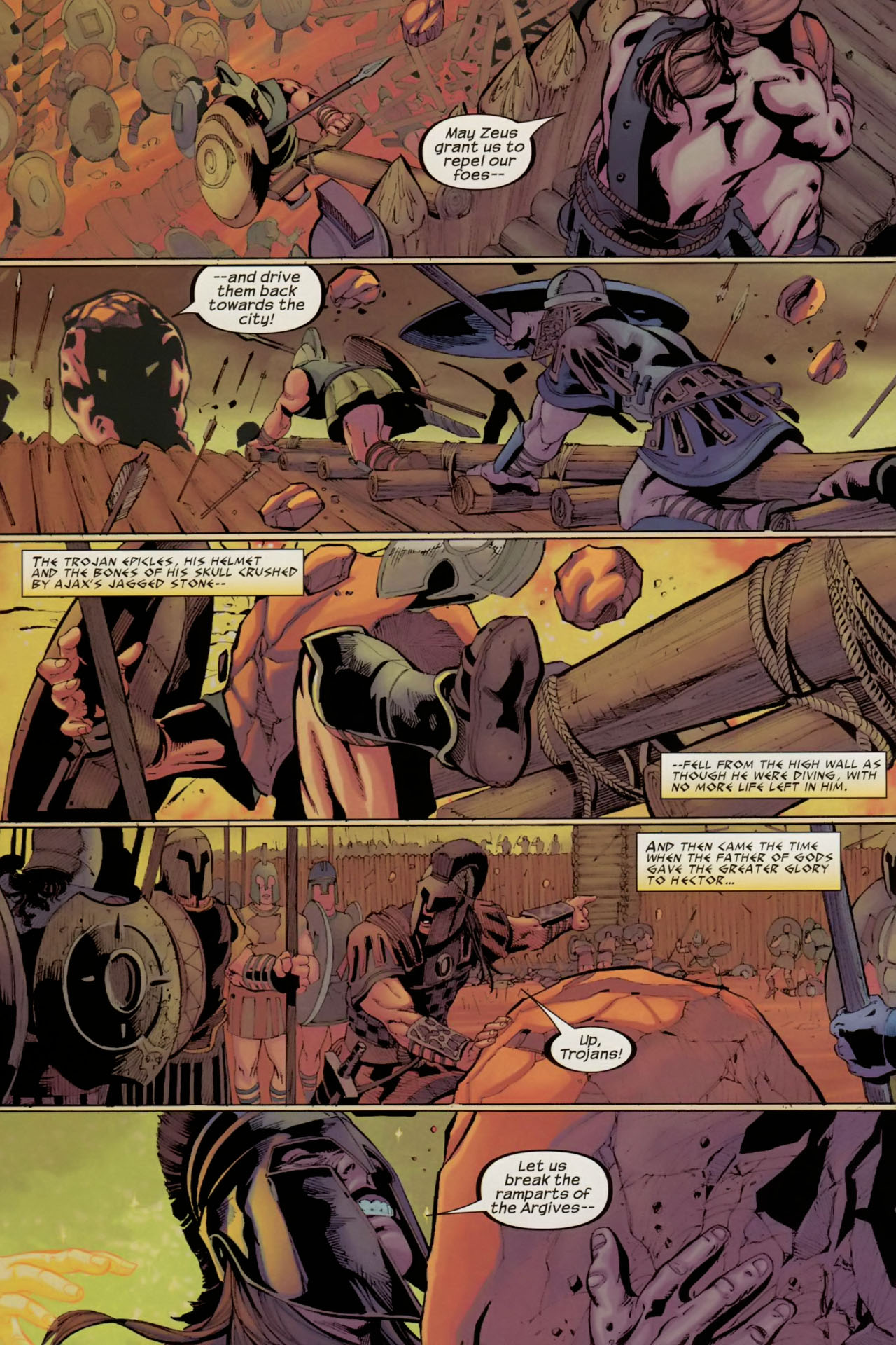 Read online The Iliad comic -  Issue #4 - 22