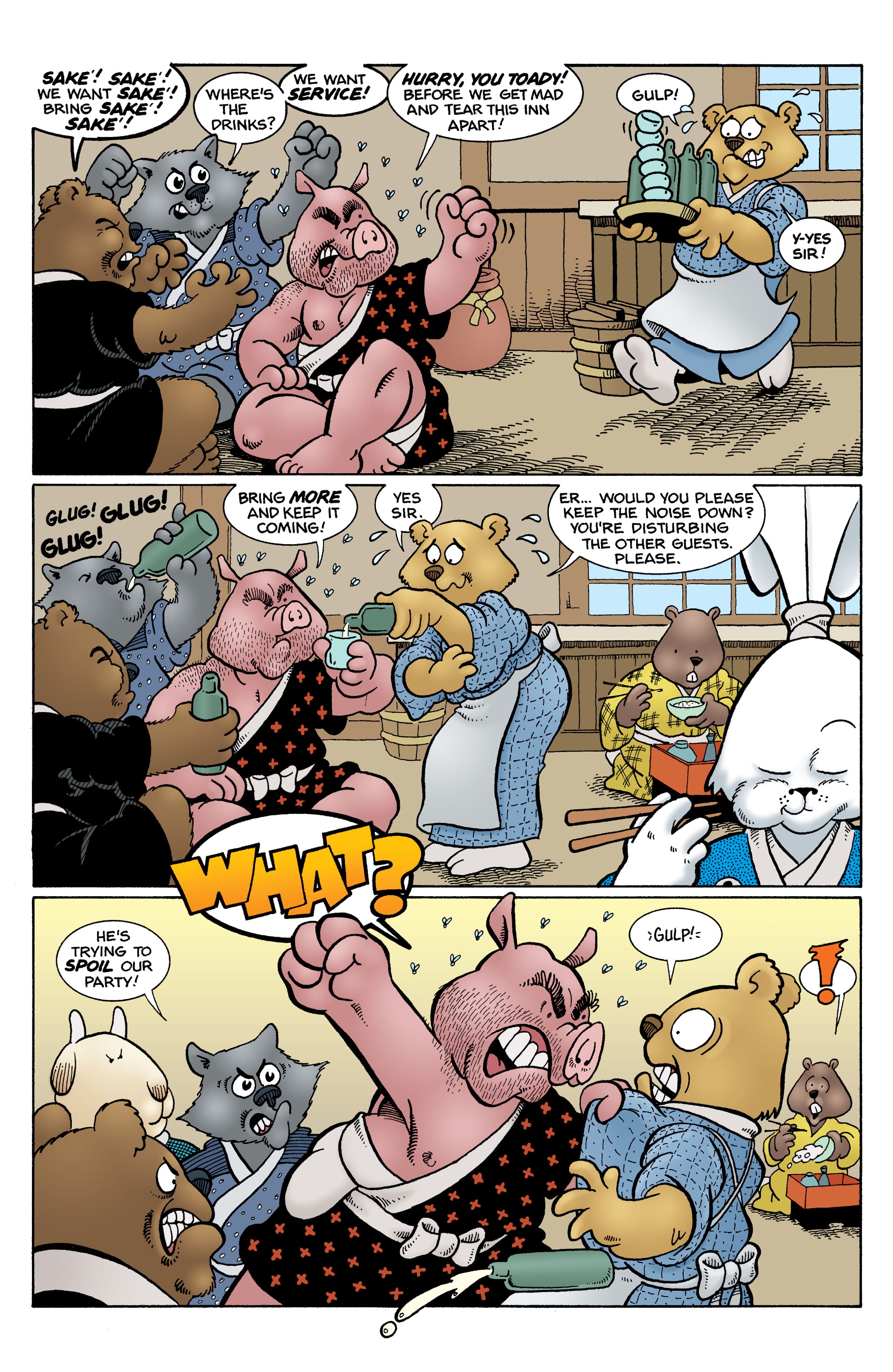 Read online Usagi Yojimbo Color Classics comic -  Issue #6 - 6