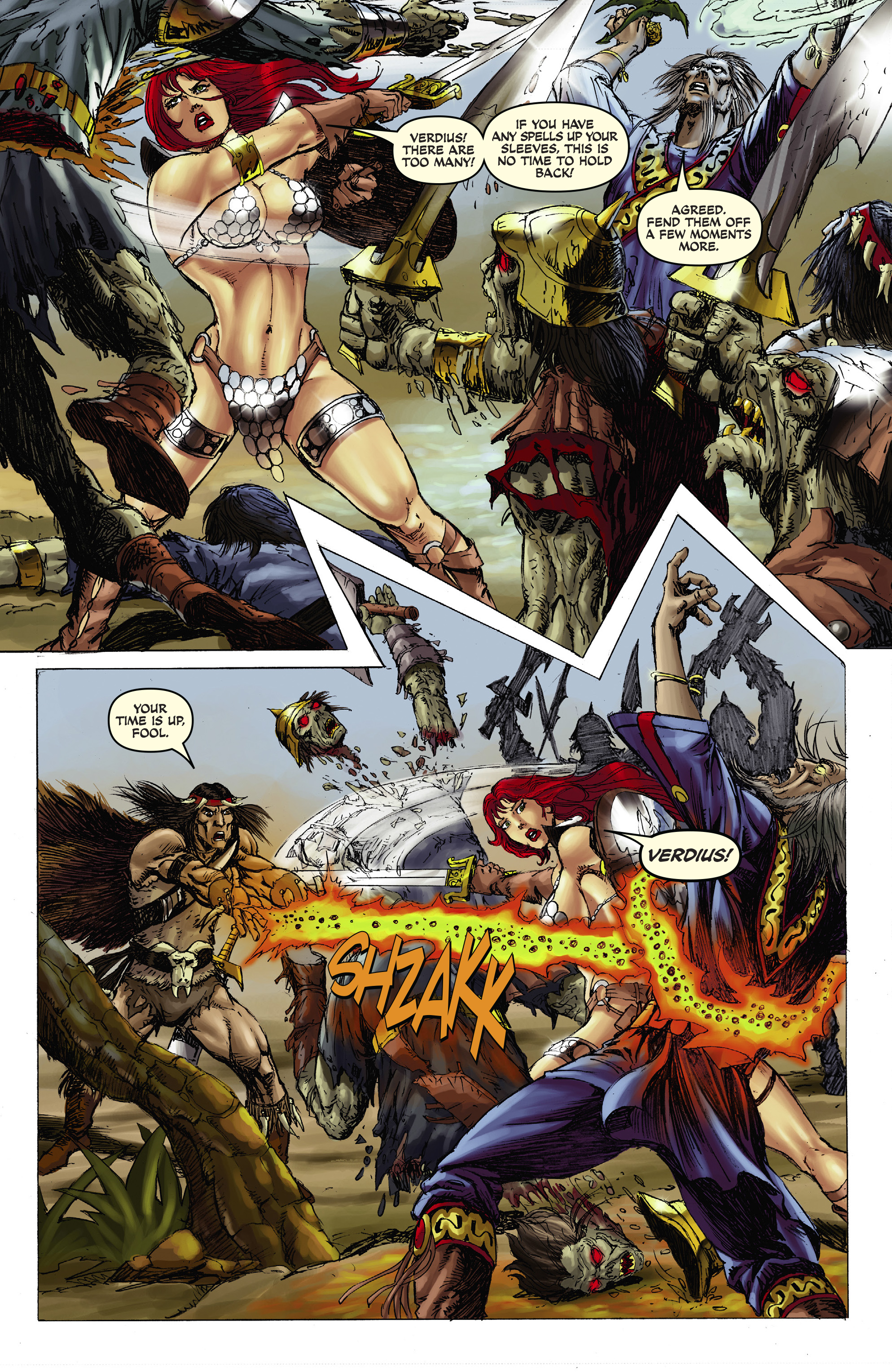 Read online Red Sonja Travels comic -  Issue # TPB 2 (Part 1) - 64