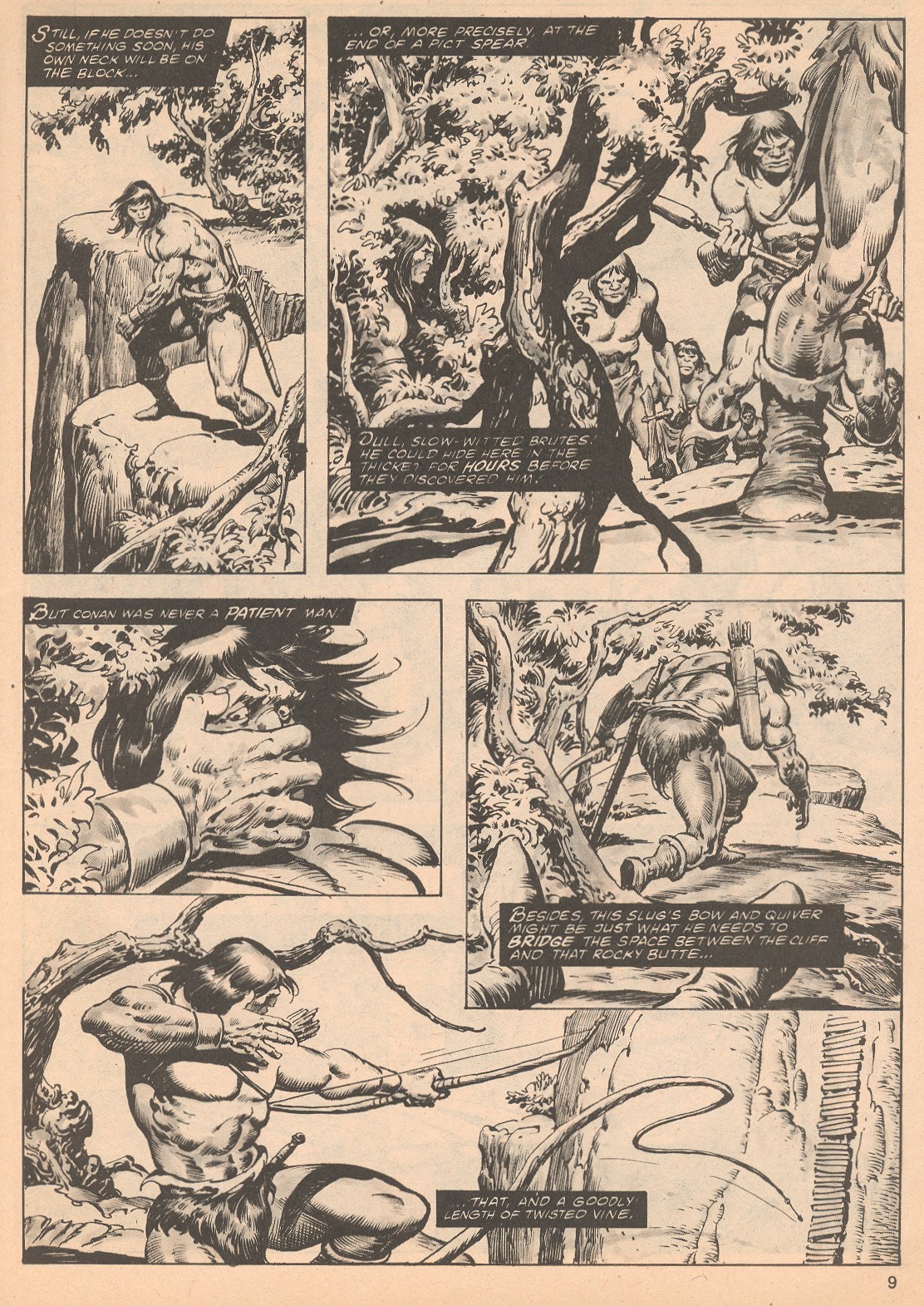 Read online The Savage Sword Of Conan comic -  Issue #64 - 9