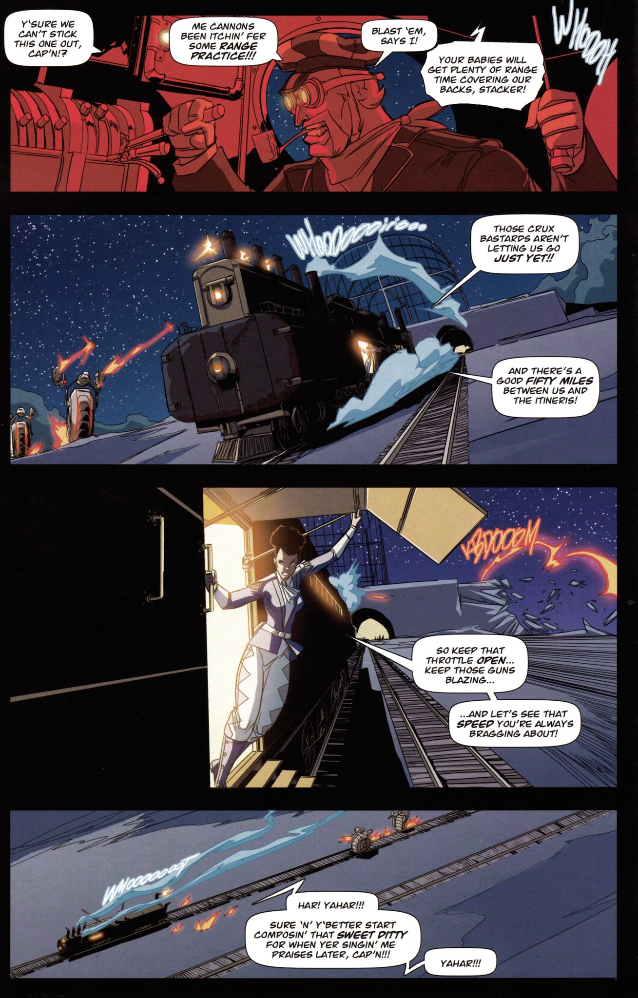 Read online Steam Wars comic -  Issue #2 - 9