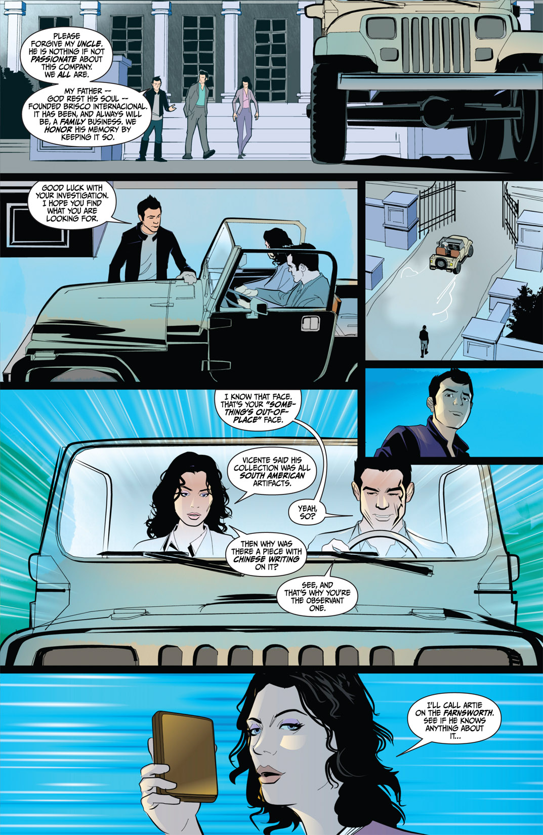 Read online Warehouse 13 comic -  Issue # _TPB - 13