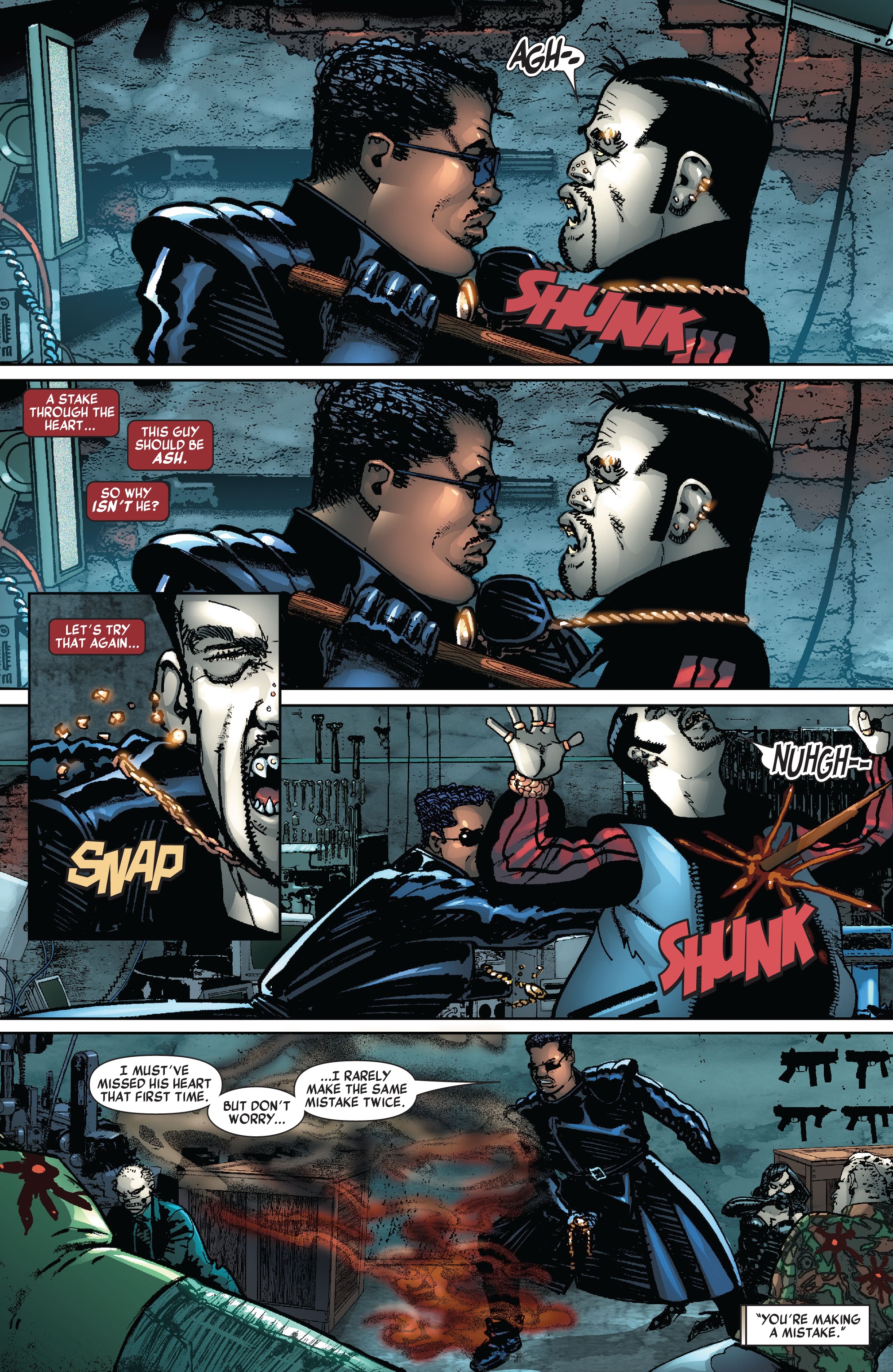 Read online Blade by Marc Guggenheim: The Complete Collection comic -  Issue # TPB (Part 2) - 47