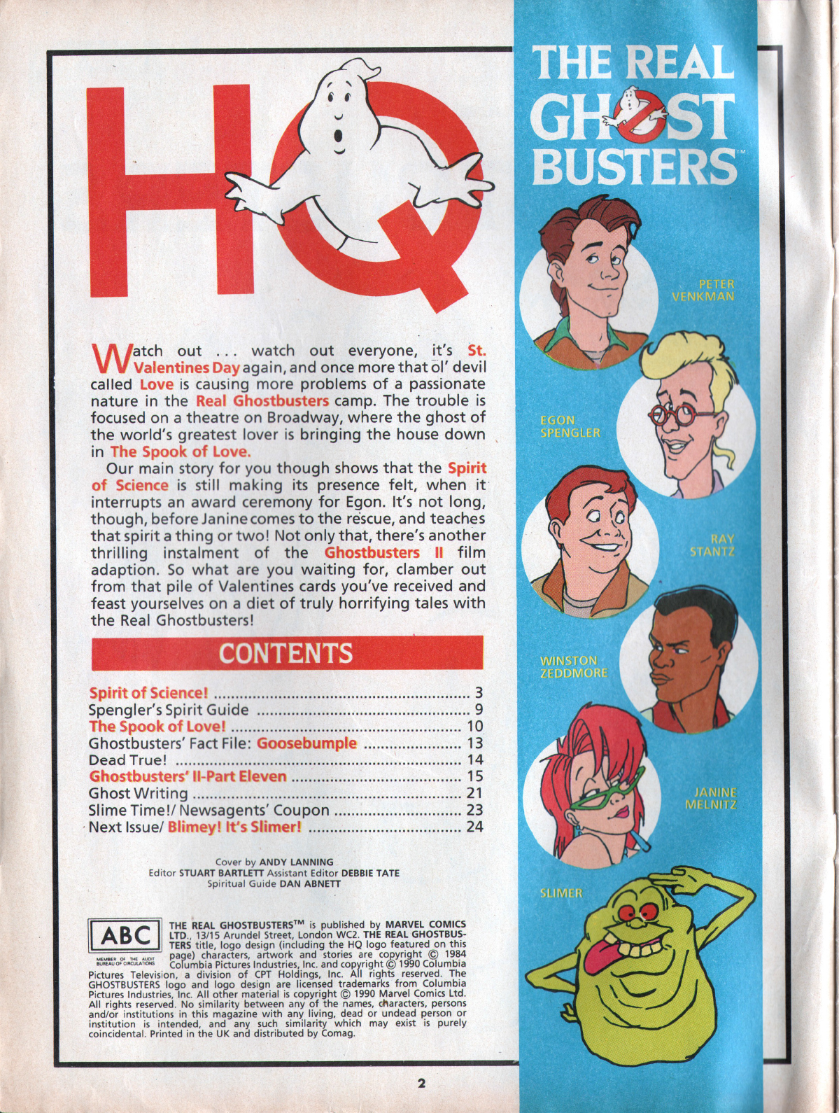 Read online The Real Ghostbusters comic -  Issue #88 - 2