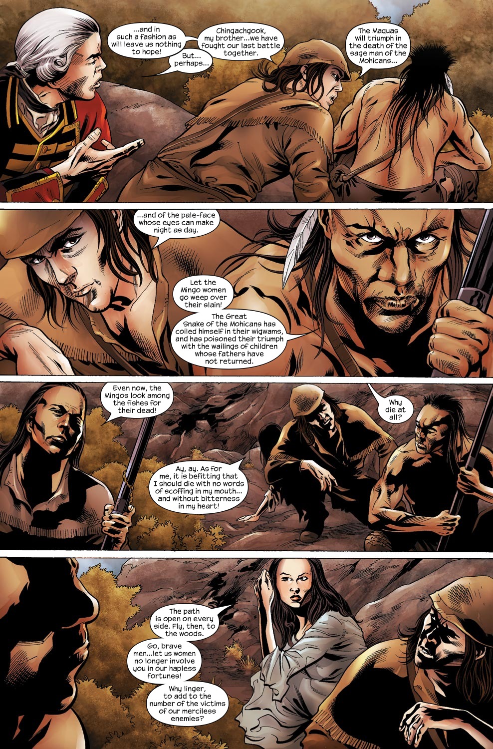 Read online The Last of the Mohicans comic -  Issue #2 - 4