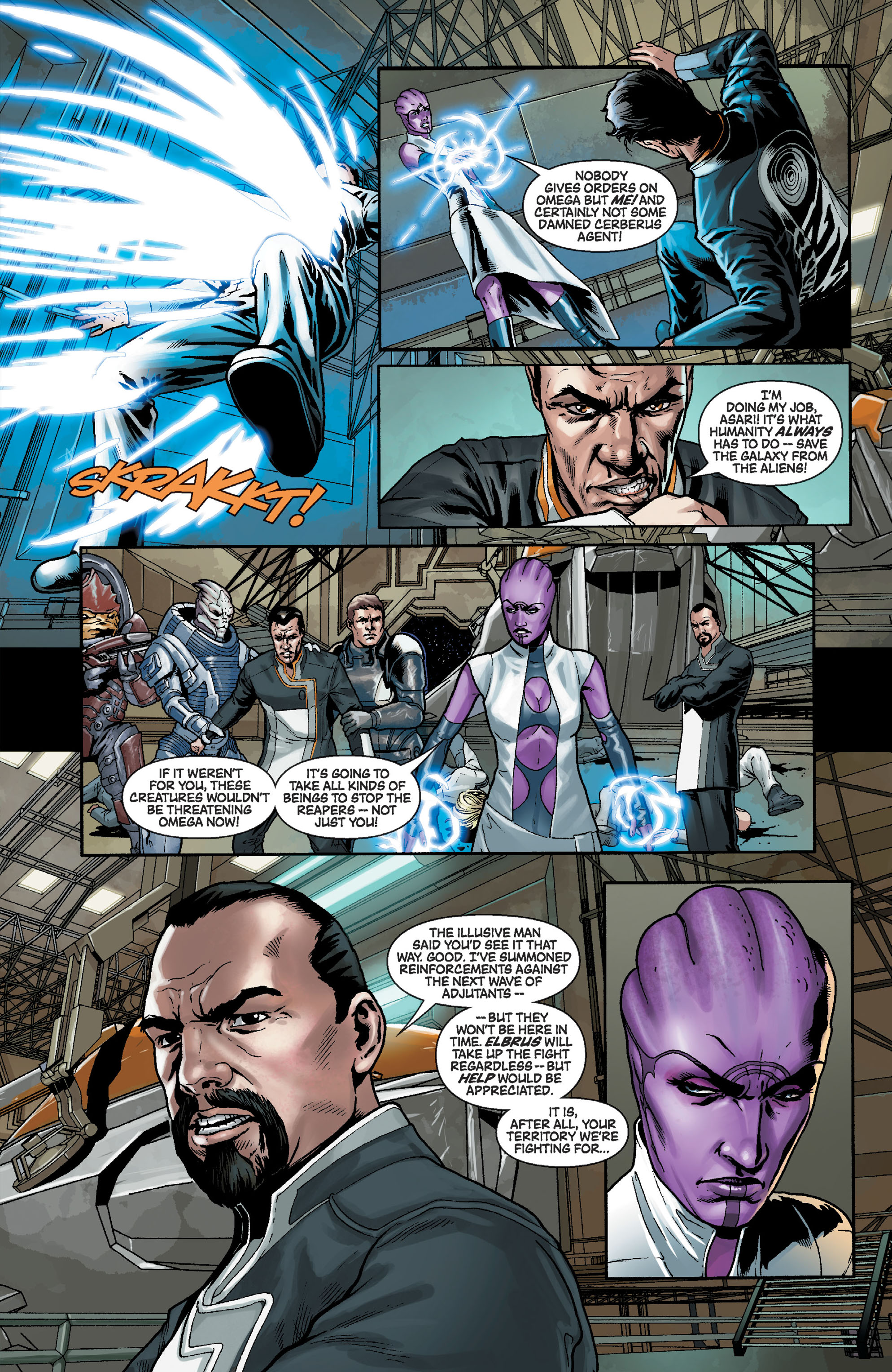 Read online Mass Effect: Invasion comic -  Issue # TPB - 24