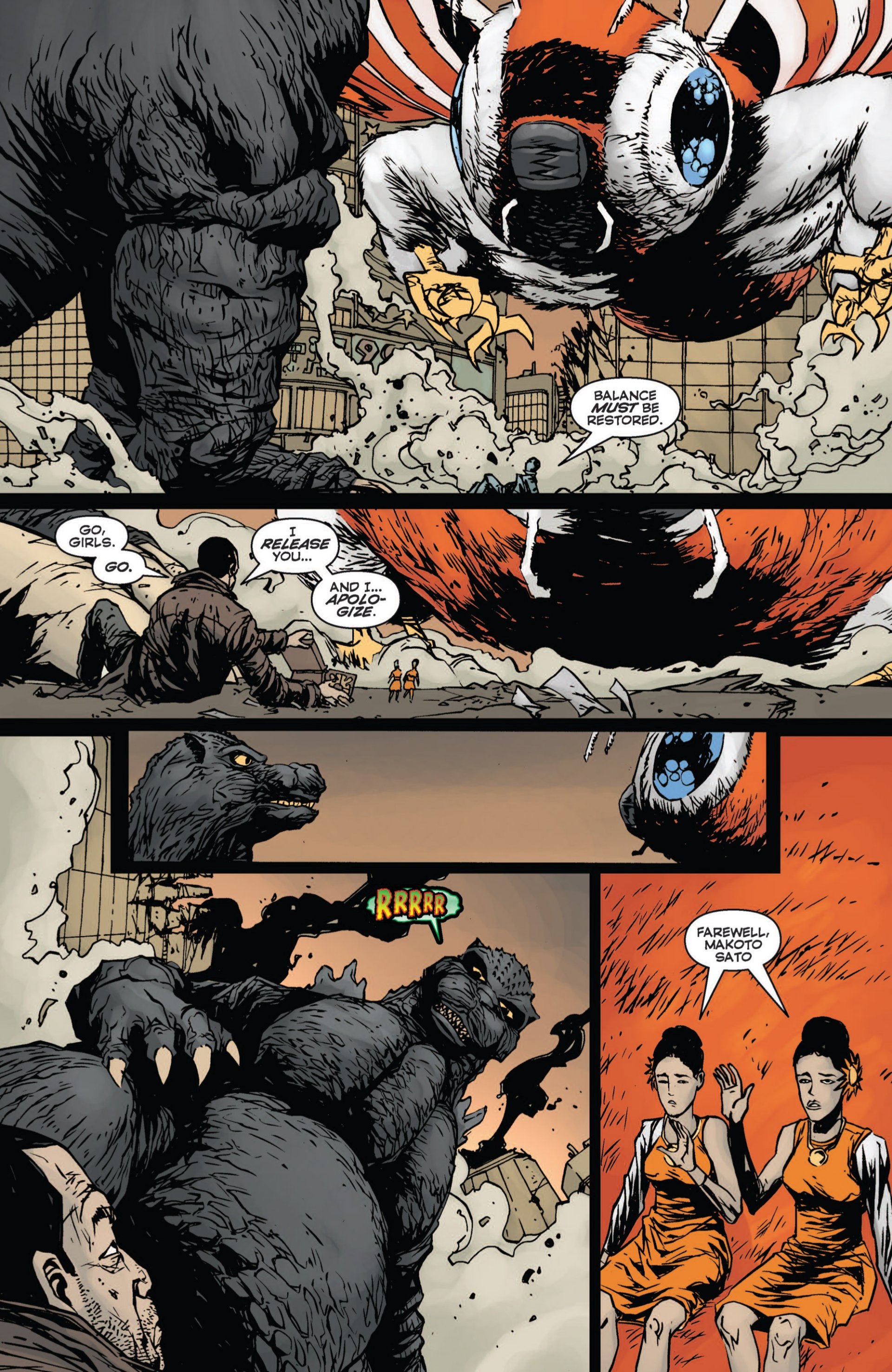 Read online Godzilla: Gangsters and Goliaths comic -  Issue # Full - 122